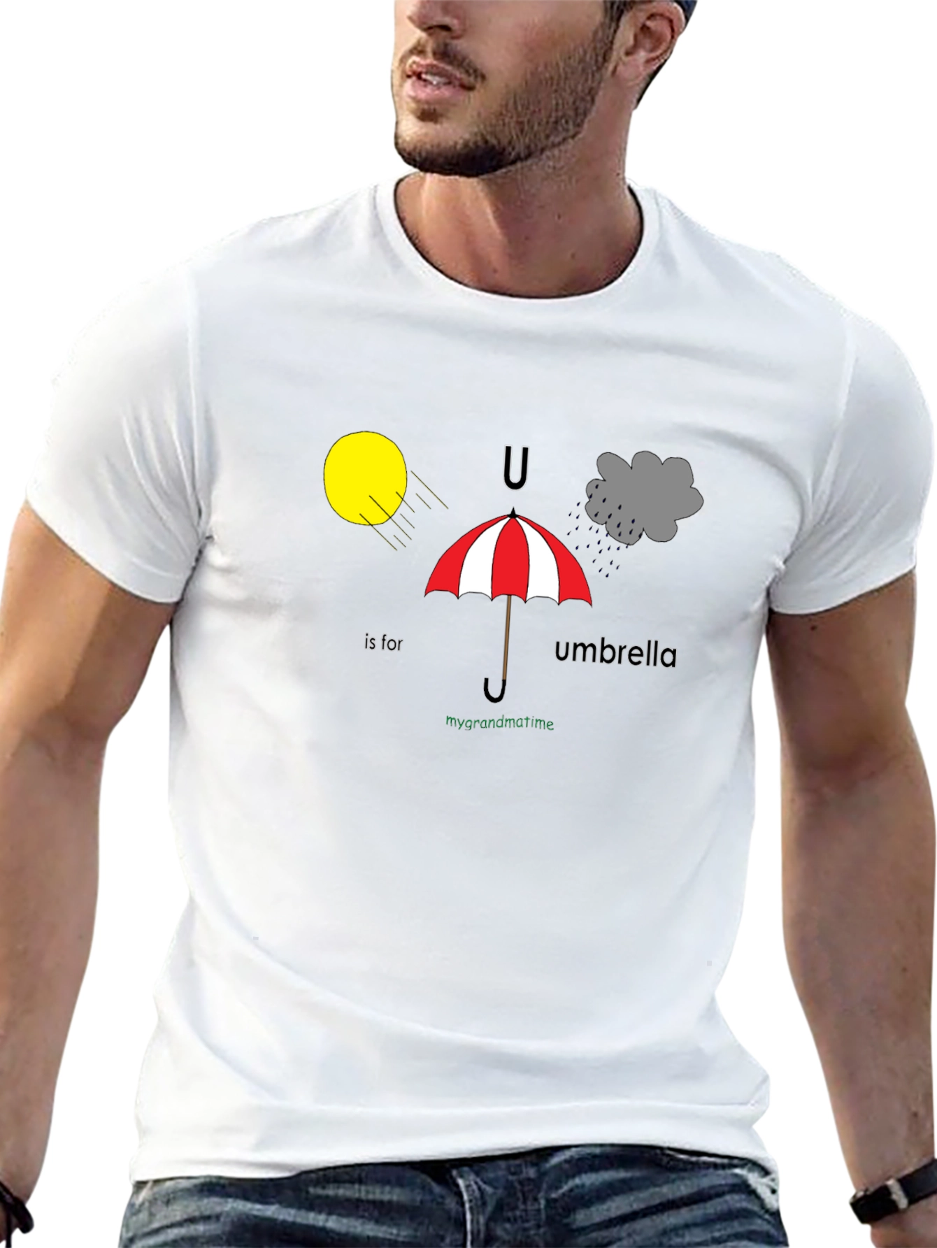 U is for Umbrella T-Shirt
