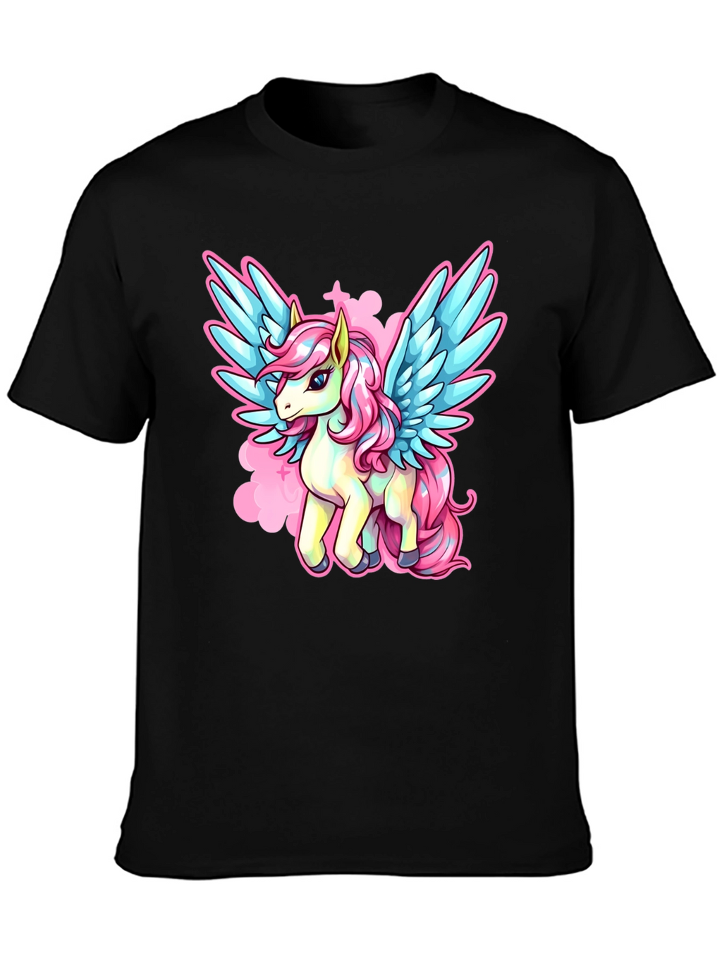 Unicorn Pegasus Graphic T-Shirt