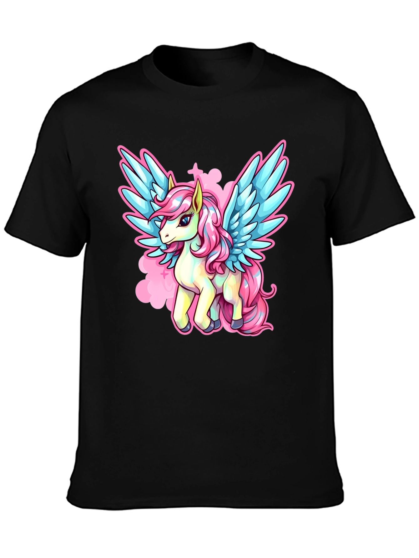 Unicorn Pegasus Graphic T-Shirt