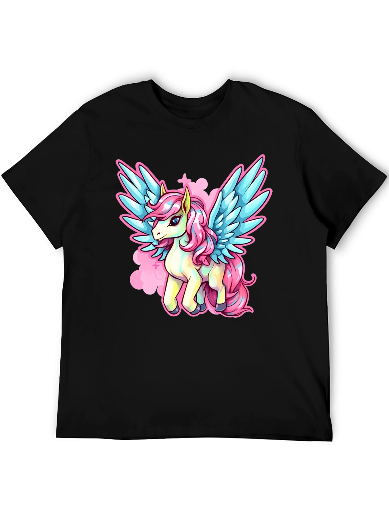 Unicorn Pegasus Graphic T-Shirt