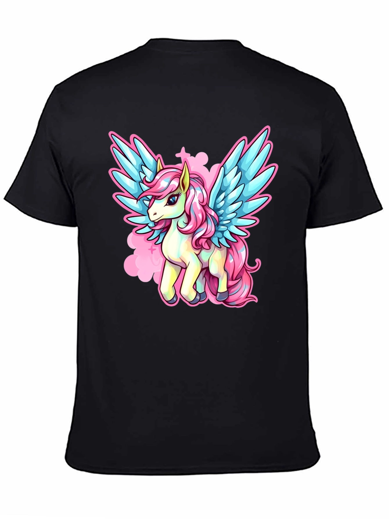 Unicorn Pegasus Graphic T-Shirt