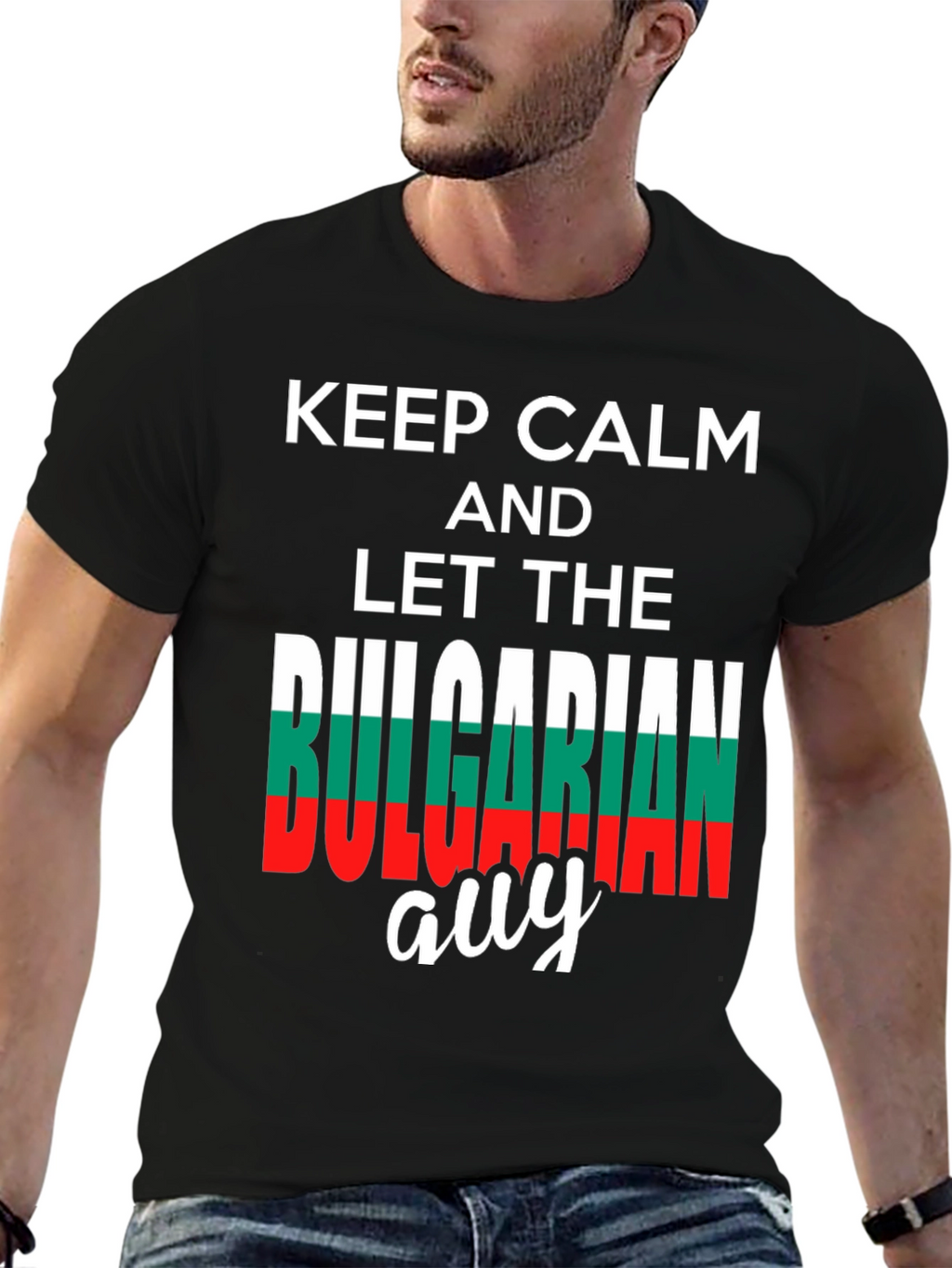 Keep Calm Bulgarian Guy T-Shirt