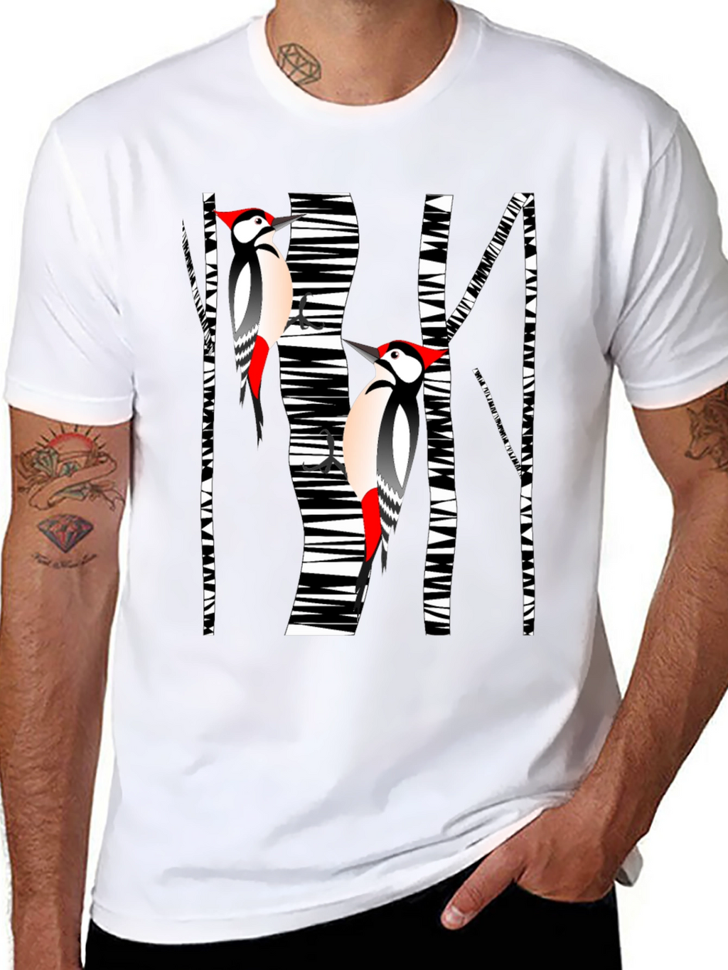 Woodpecker Graphic Tee
