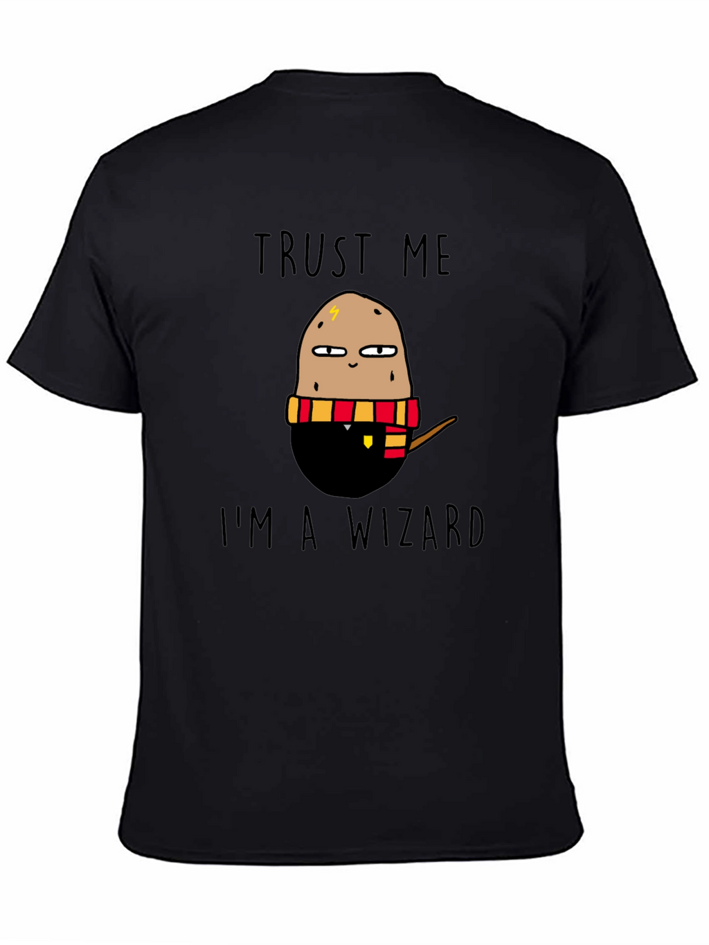 Trust Me Im A Wizard Potato Graphic T-Shirt