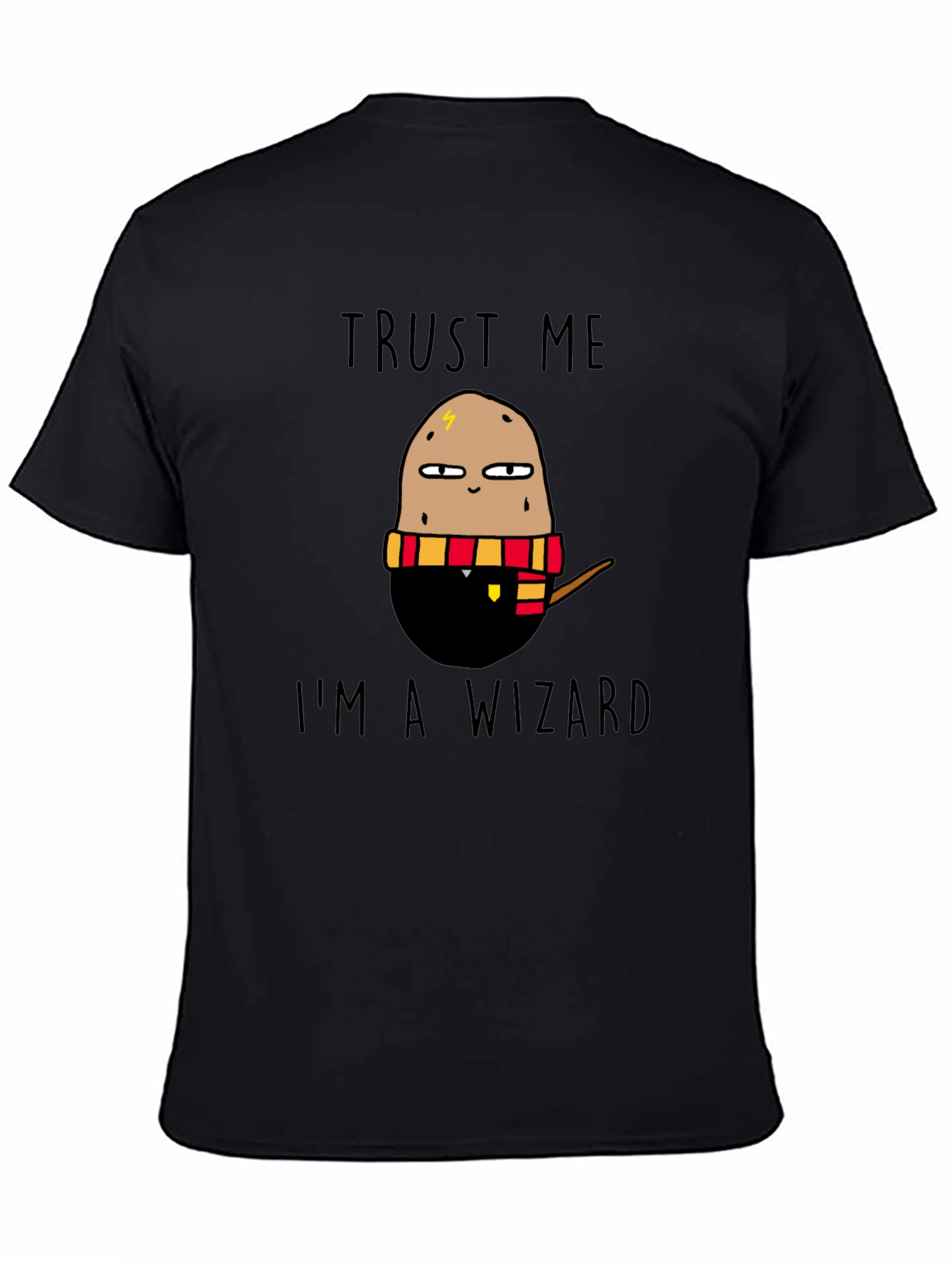 Trust Me Im A Wizard Potato Graphic T-Shirt