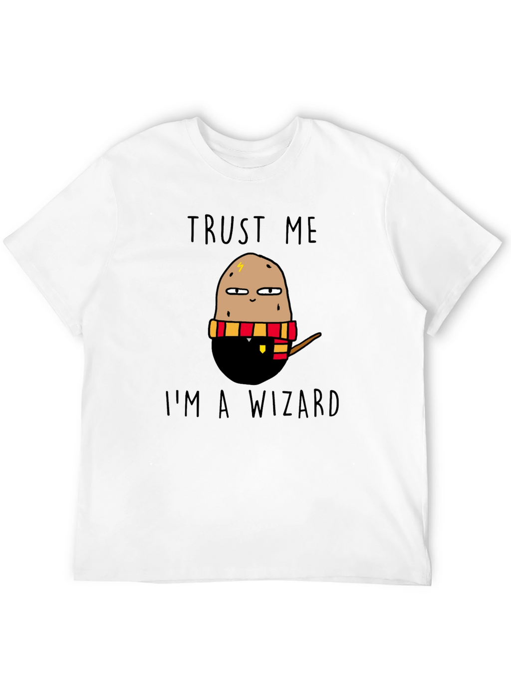 Trust Me Im A Wizard Potato Graphic T-Shirt