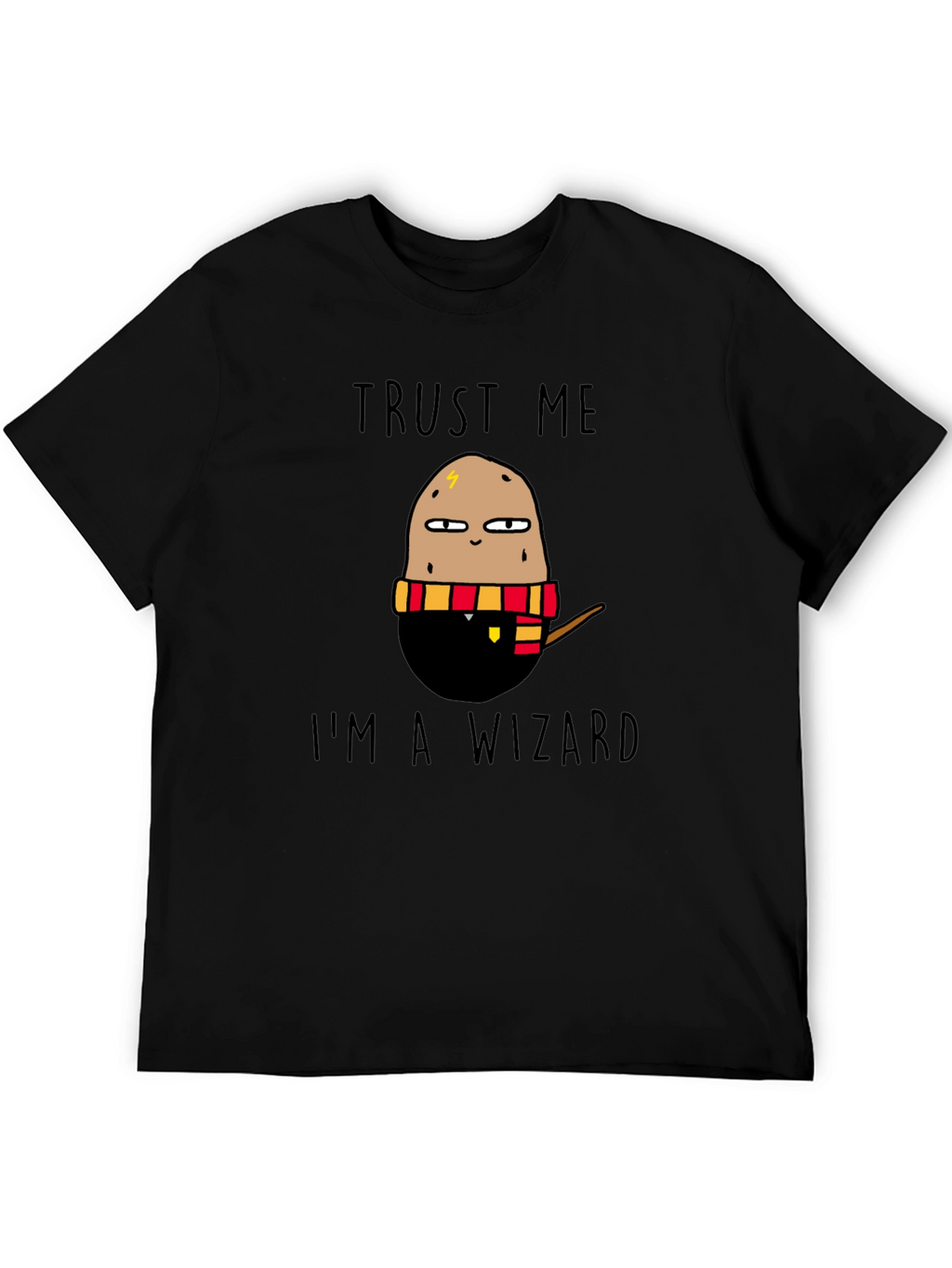 Trust Me Im A Wizard Potato Graphic T-Shirt