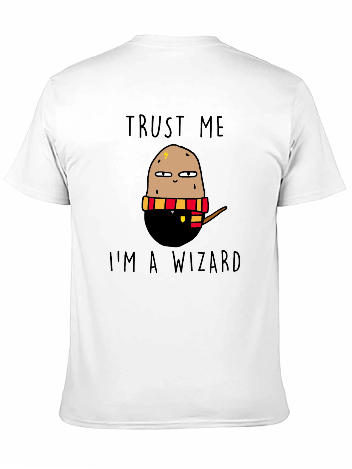 Trust Me Im A Wizard Potato Graphic T-Shirt