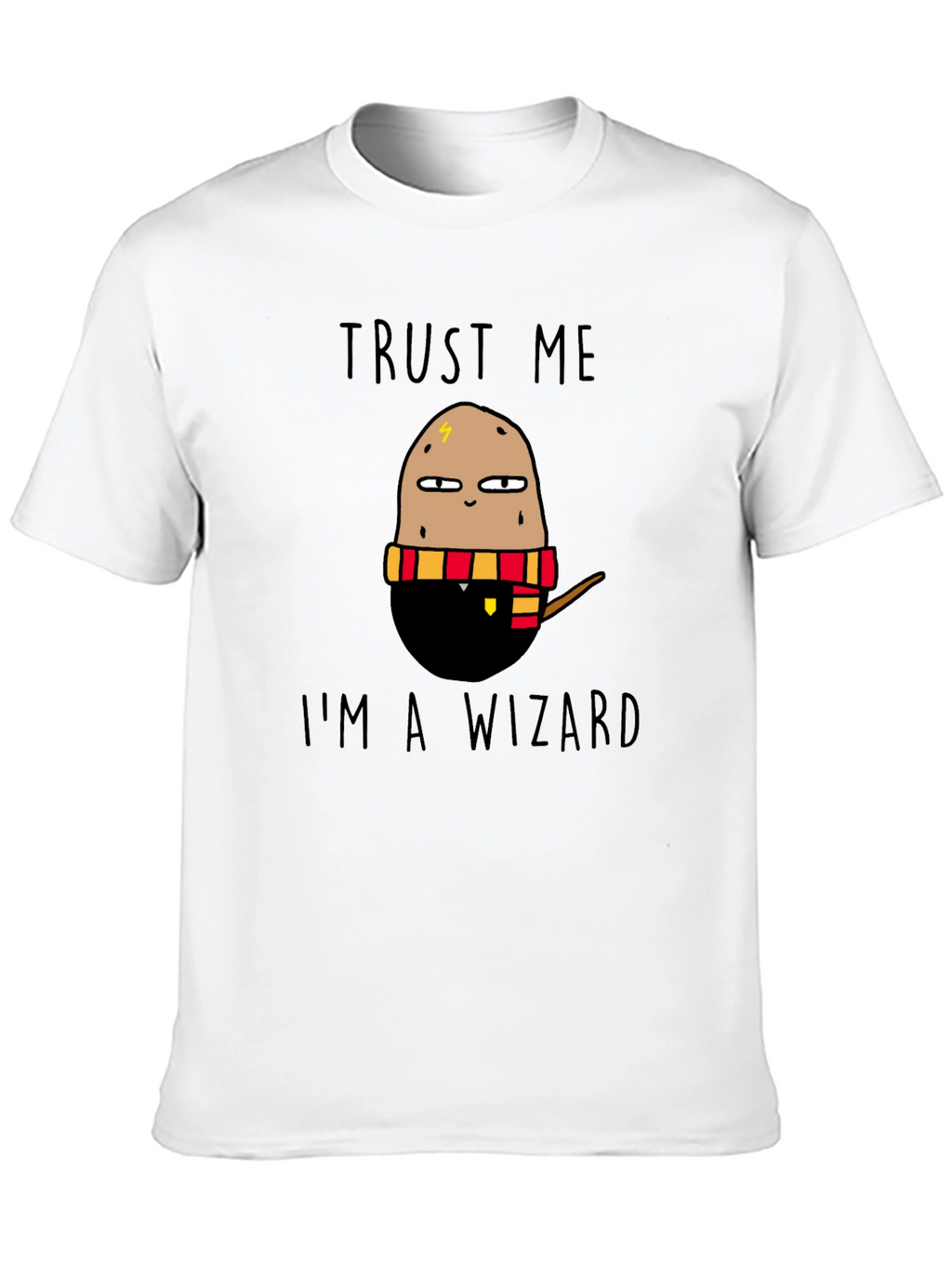 Trust Me Im A Wizard Potato Graphic T-Shirt