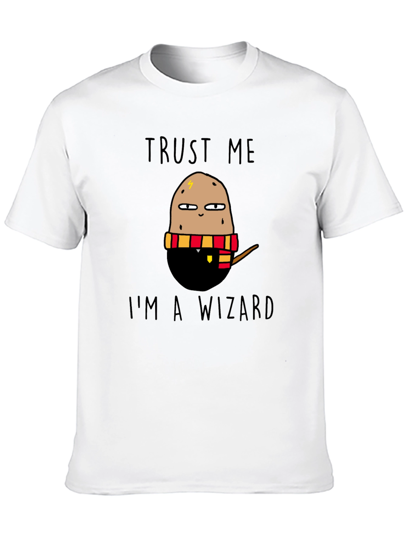 Trust Me Im A Wizard Potato Graphic T-Shirt