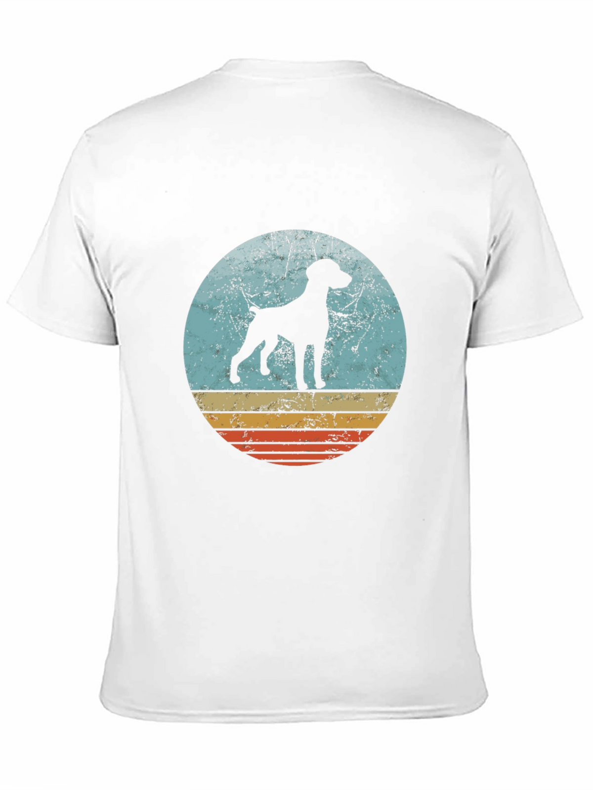Vintage Dog Silhouette Graphic Tee