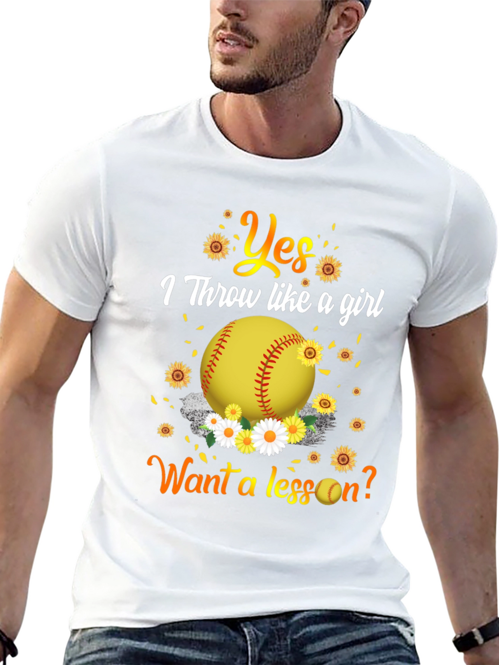 Yes I Throw Like a Girl T-Shirt