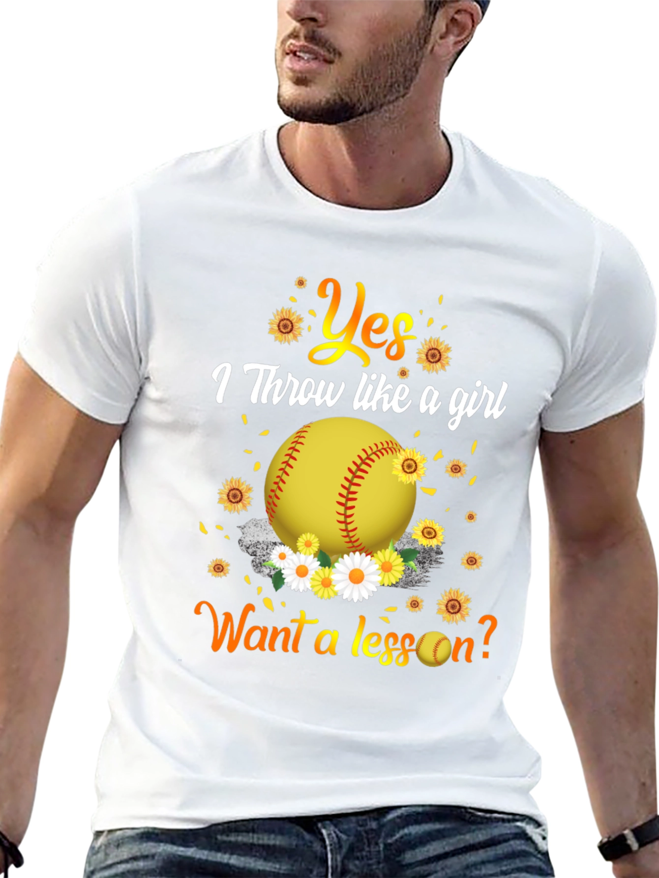 Yes I Throw Like a Girl T-Shirt