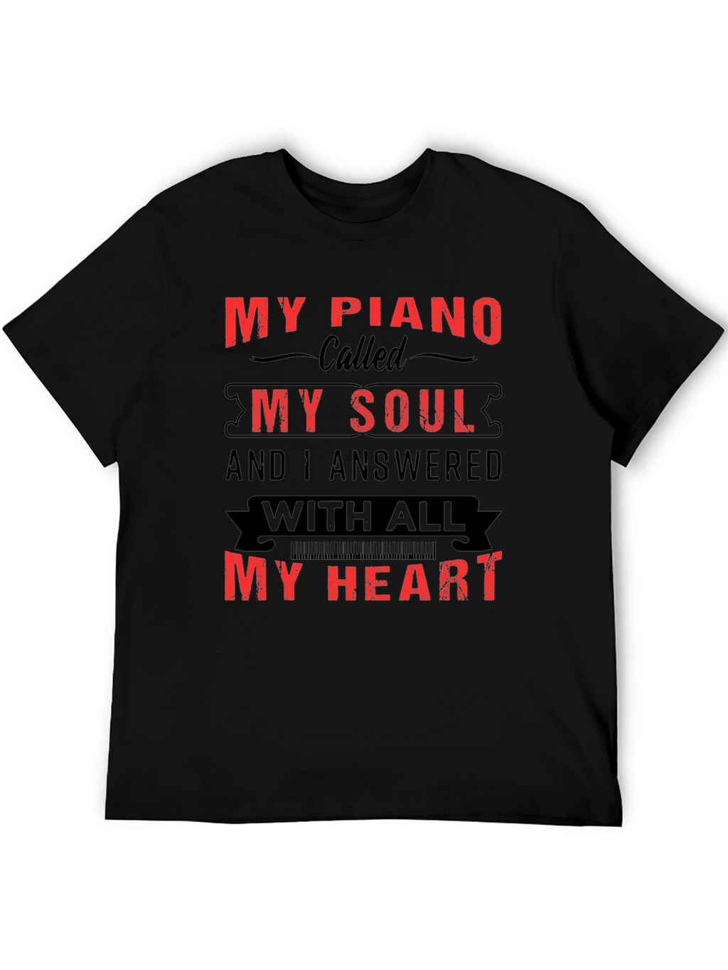 Piano Soul Music T-Shirt