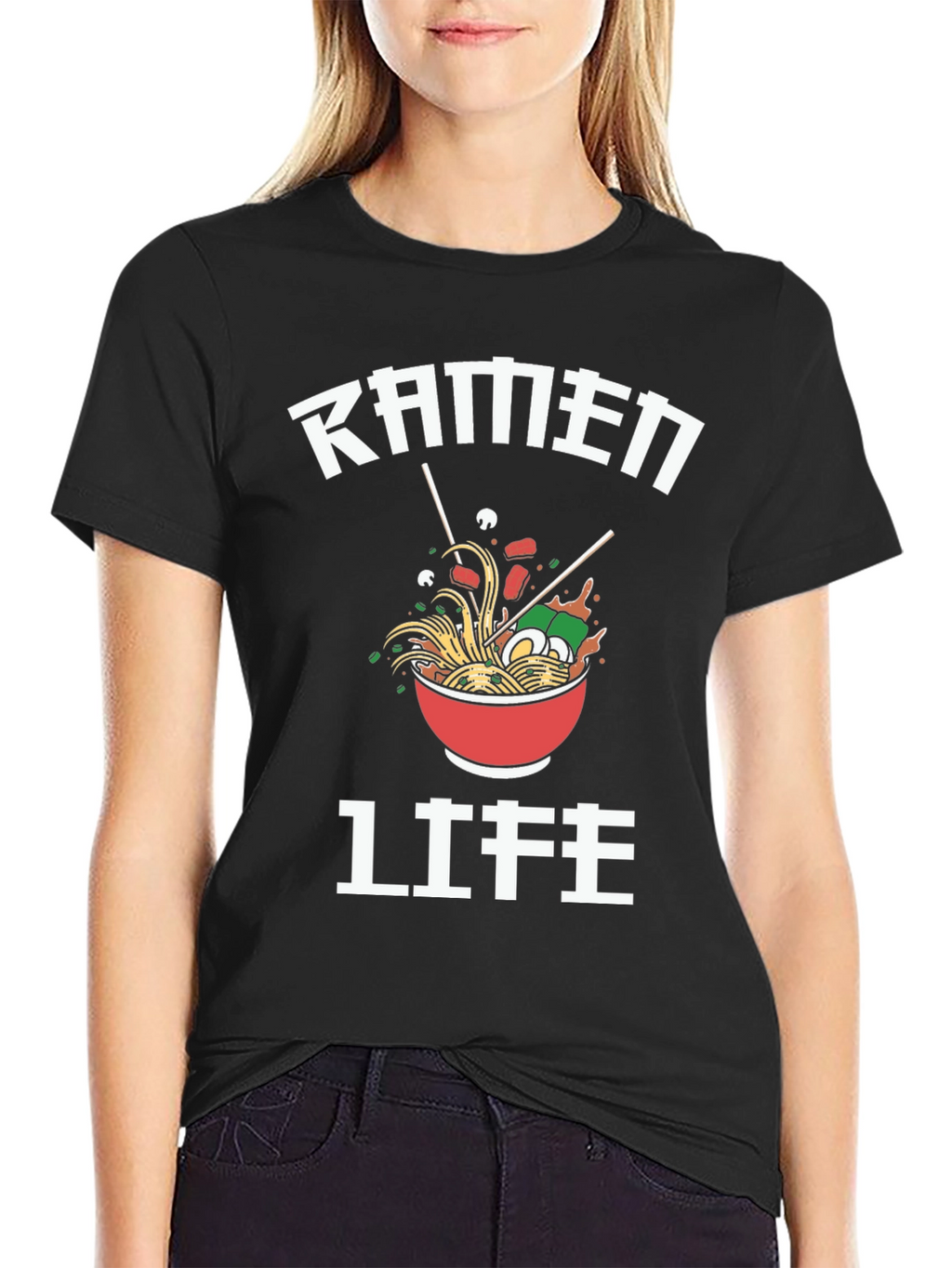 Ramen Life T-Shirt - Unisex Crew Neck Graphic Tee