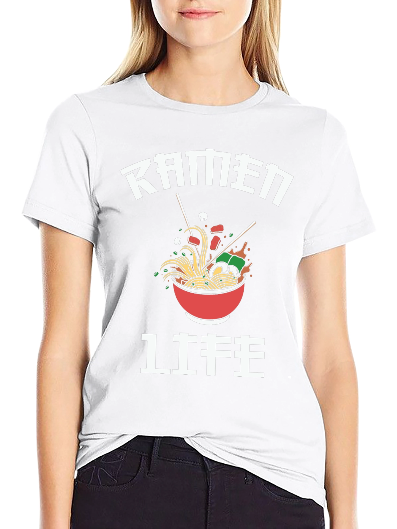 Ramen Life T-Shirt - Unisex Crew Neck Graphic Tee