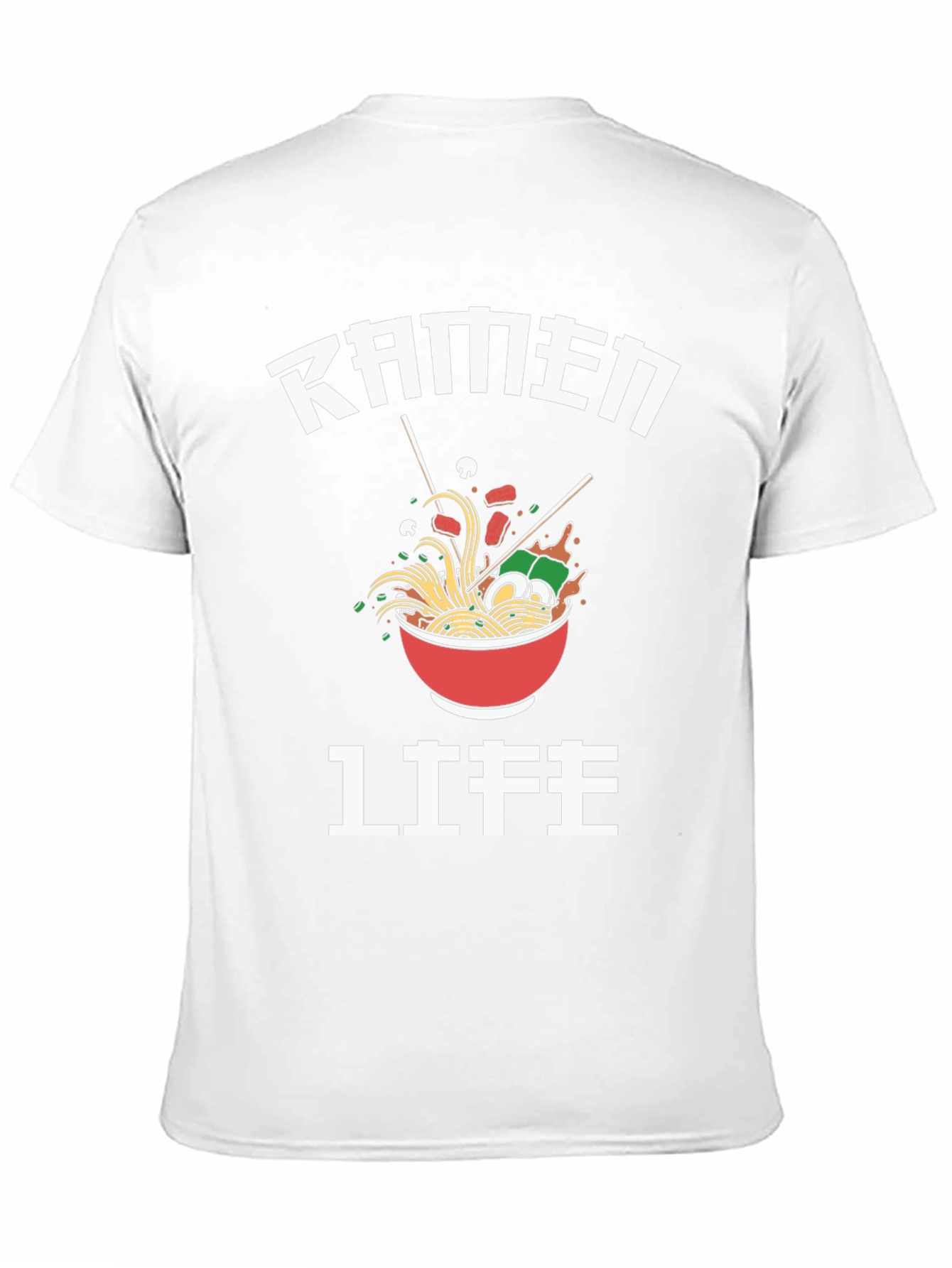 Ramen Life T-Shirt - Unisex Crew Neck Graphic Tee