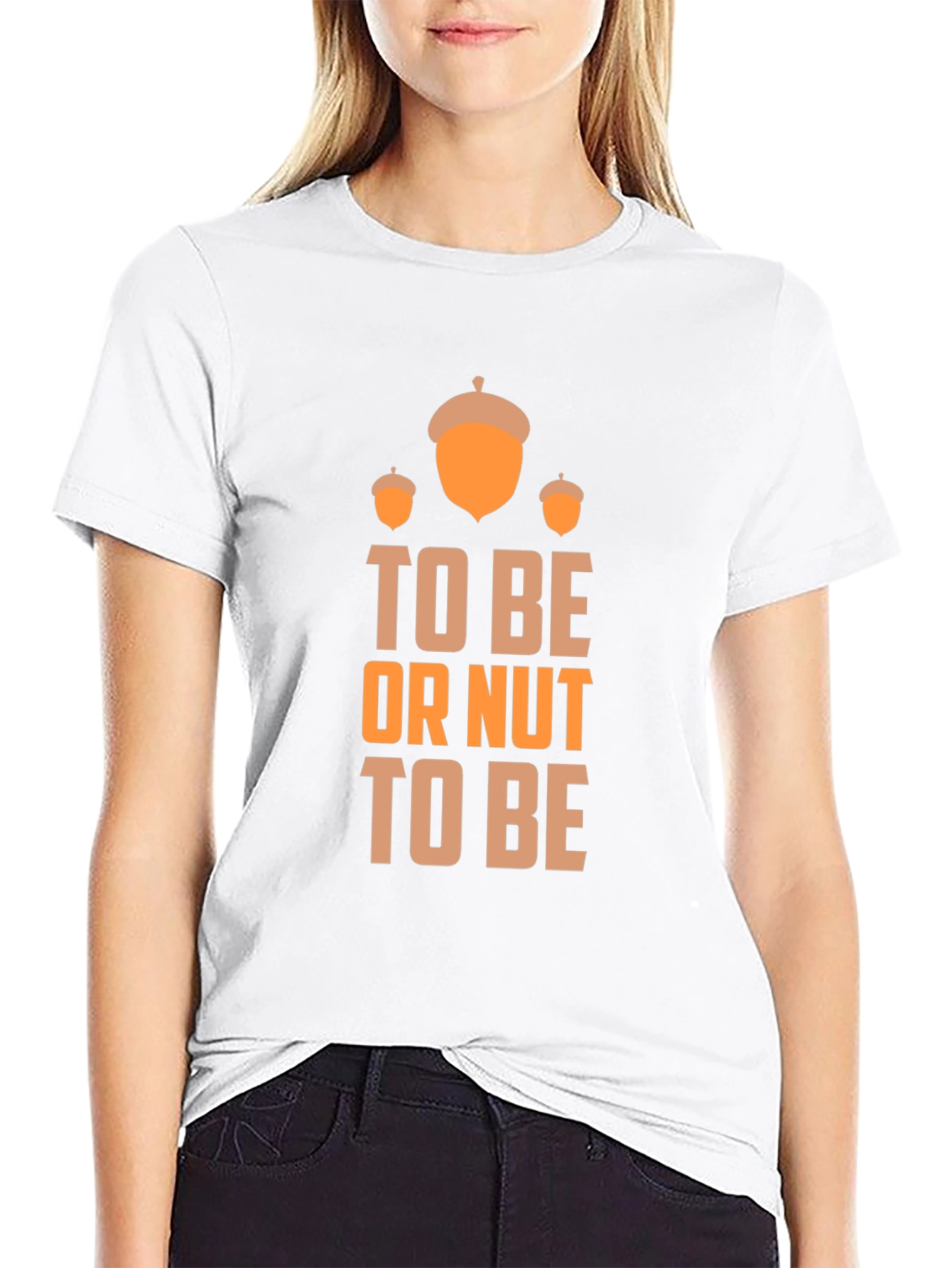 To Be or Nut To Be Graphic T-Shirt