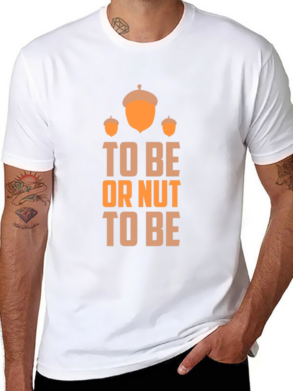 To Be or Nut To Be Graphic T-Shirt