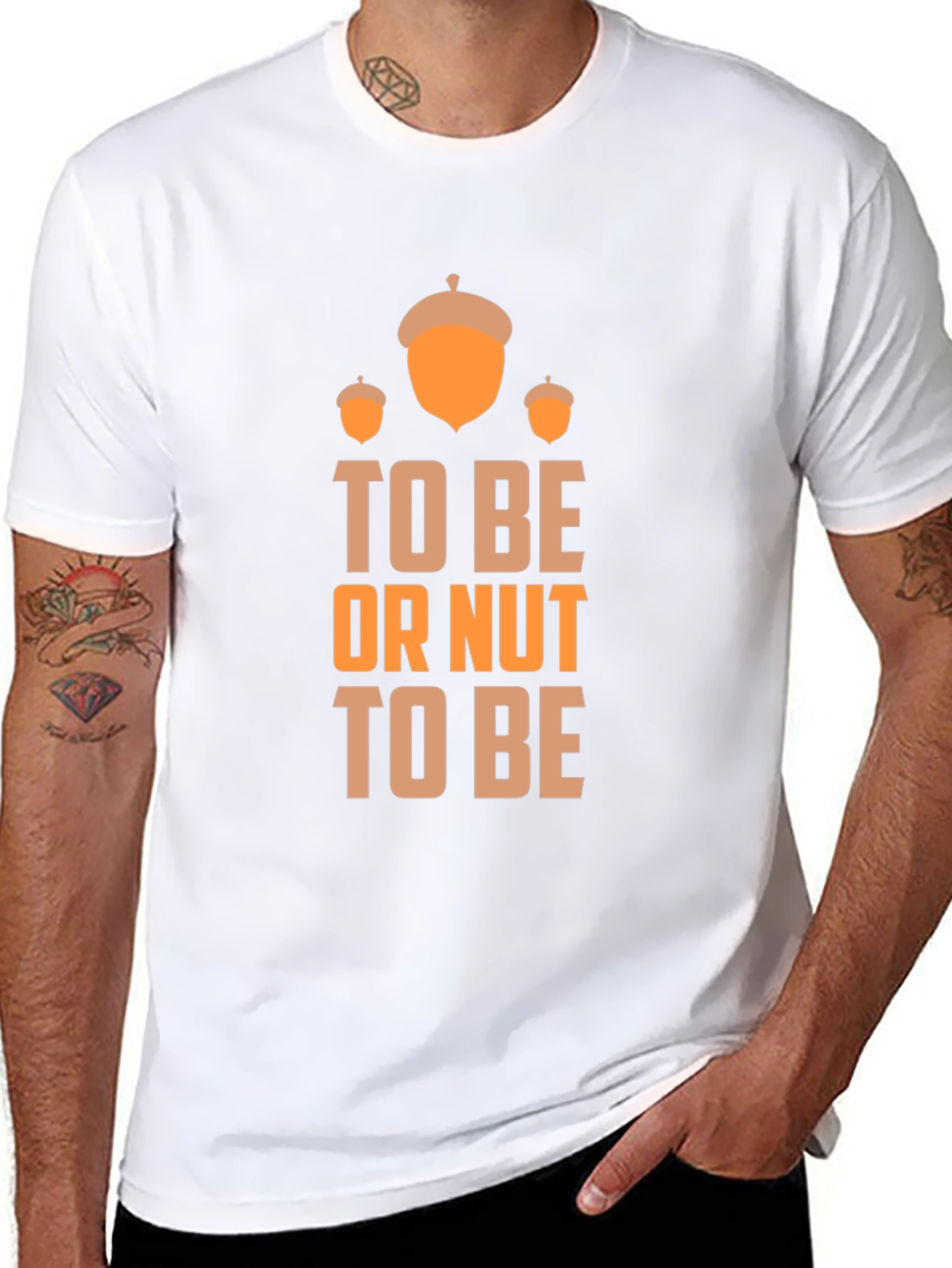 To Be or Nut To Be Graphic T-Shirt
