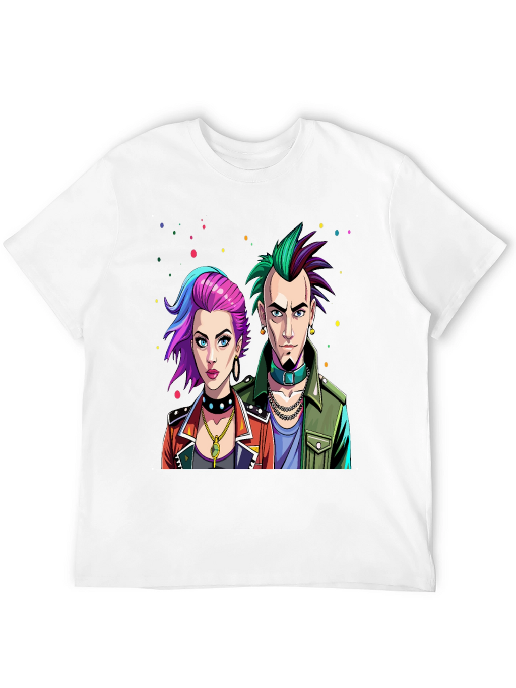Punk Rock Style Graphic Tee