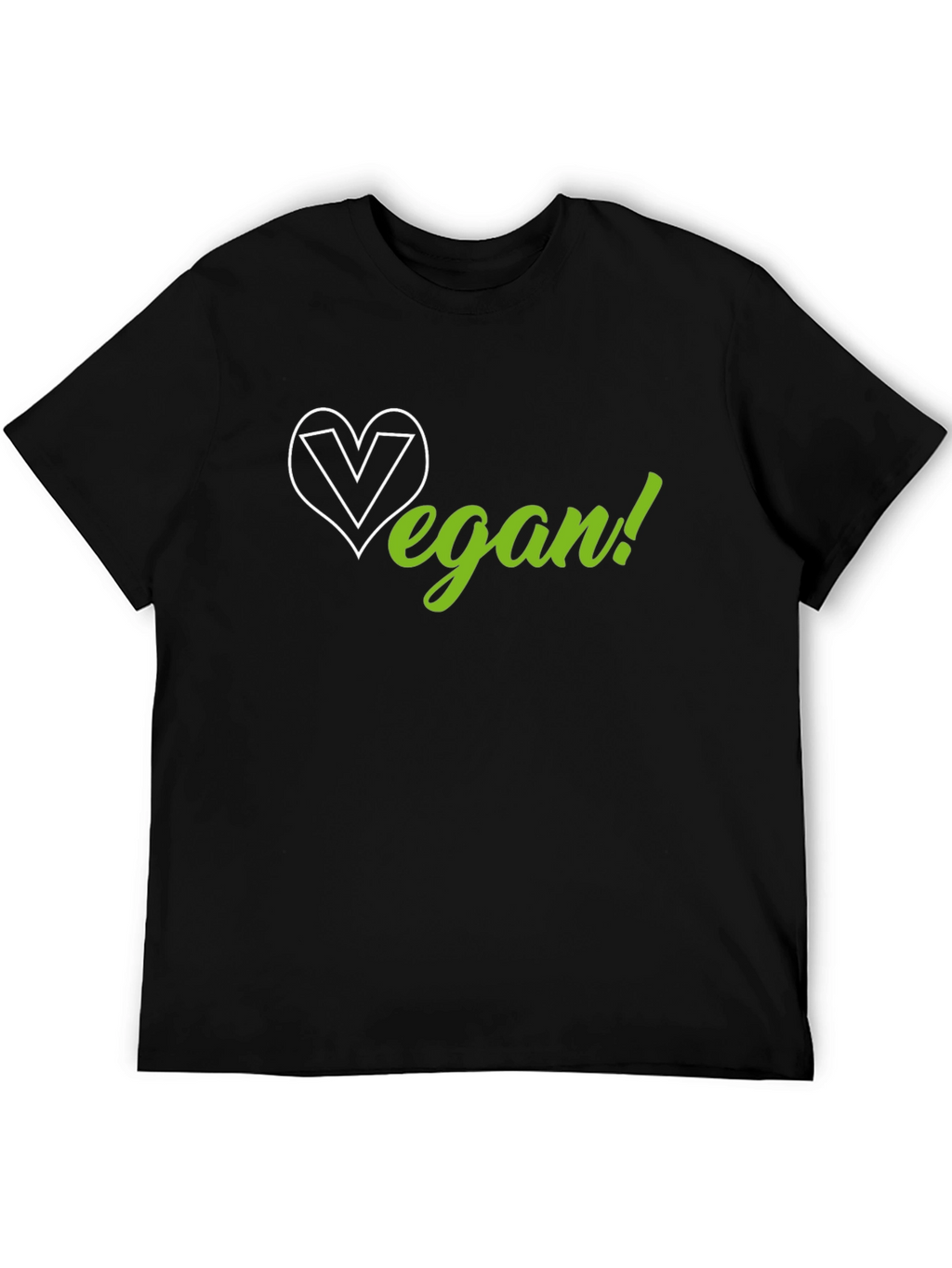 Vegan Heart Graphic T-Shirt