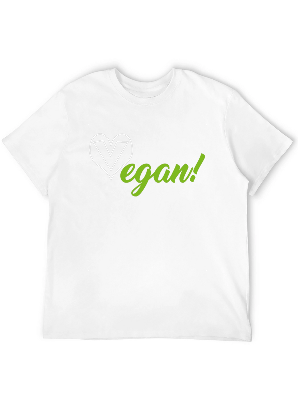 Vegan Heart Graphic T-Shirt