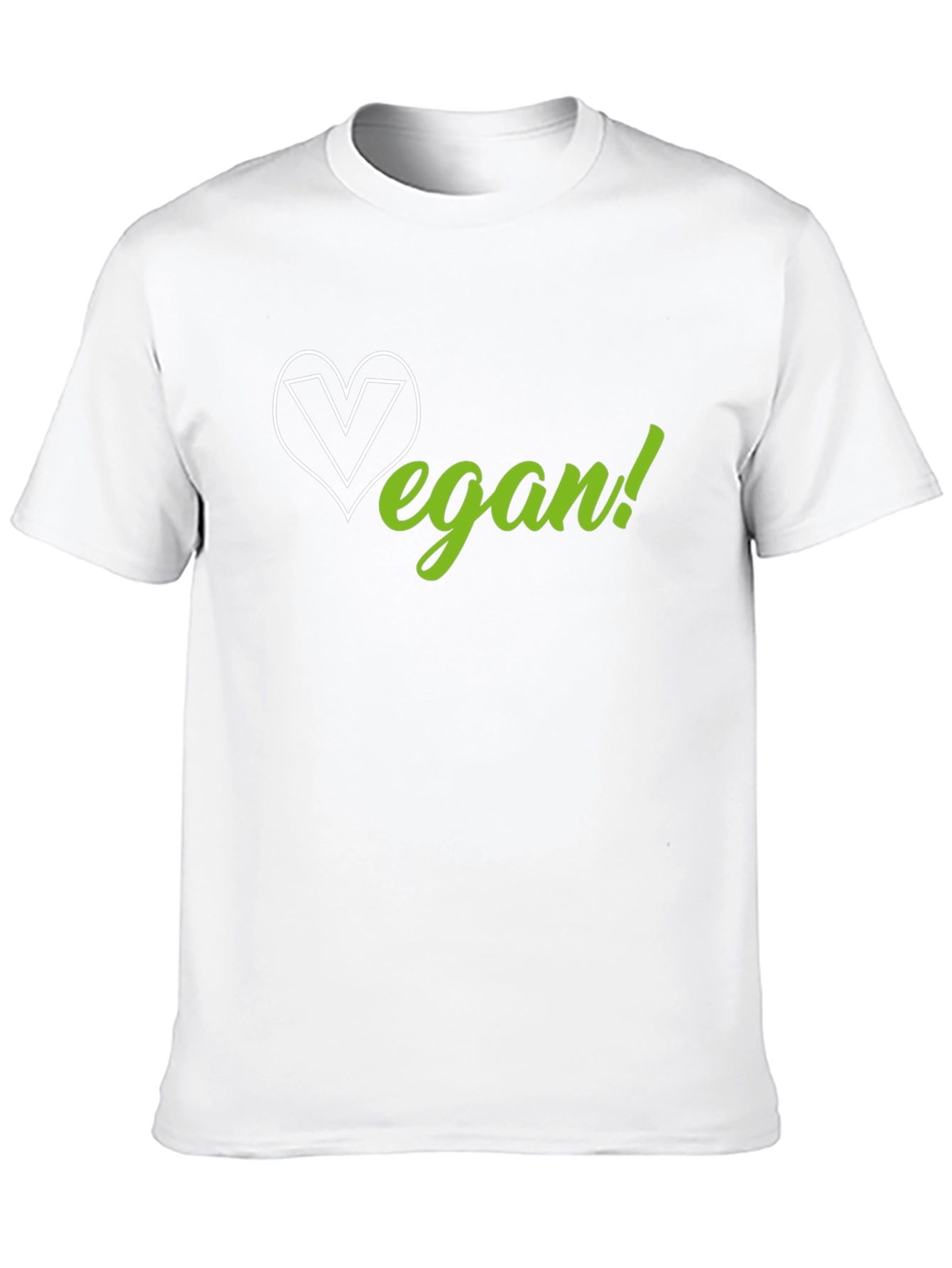 Vegan Heart Graphic T-Shirt