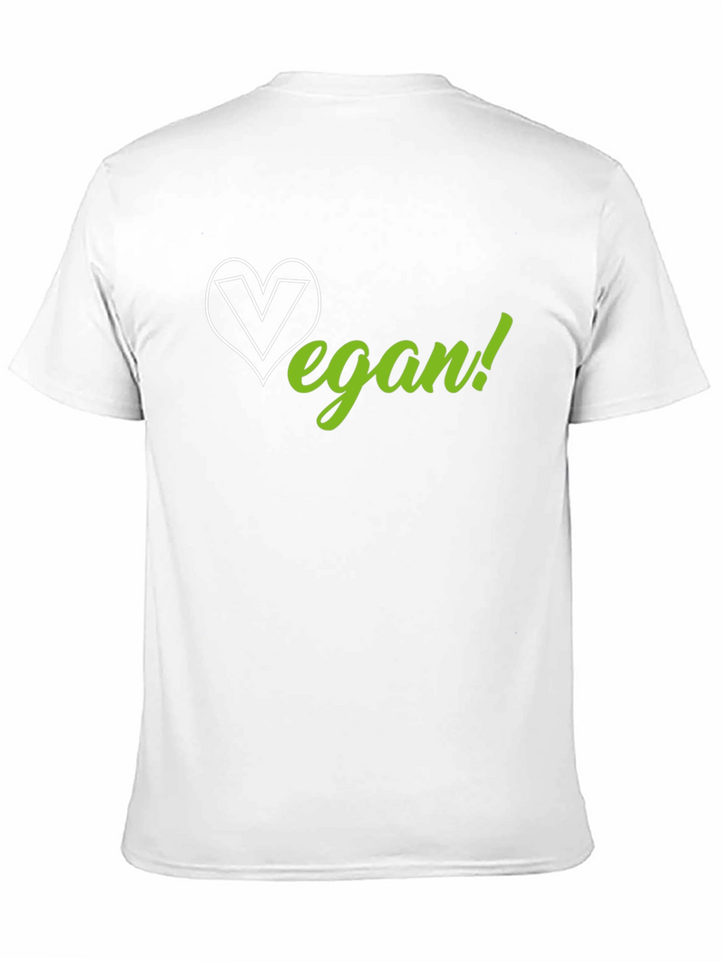 Vegan Heart Graphic T-Shirt