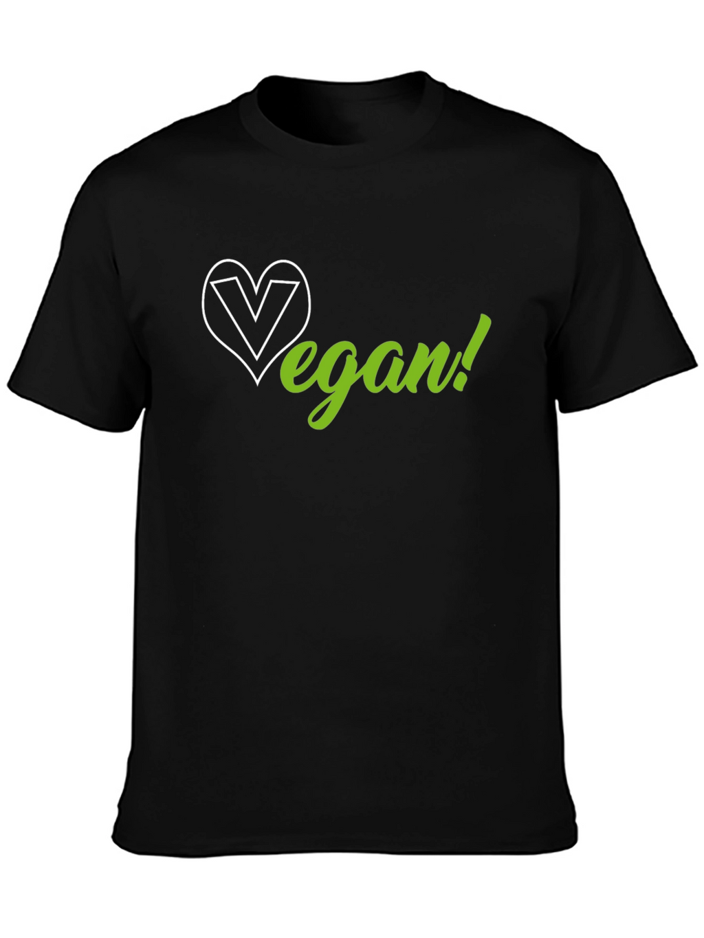 Vegan Heart Graphic T-Shirt