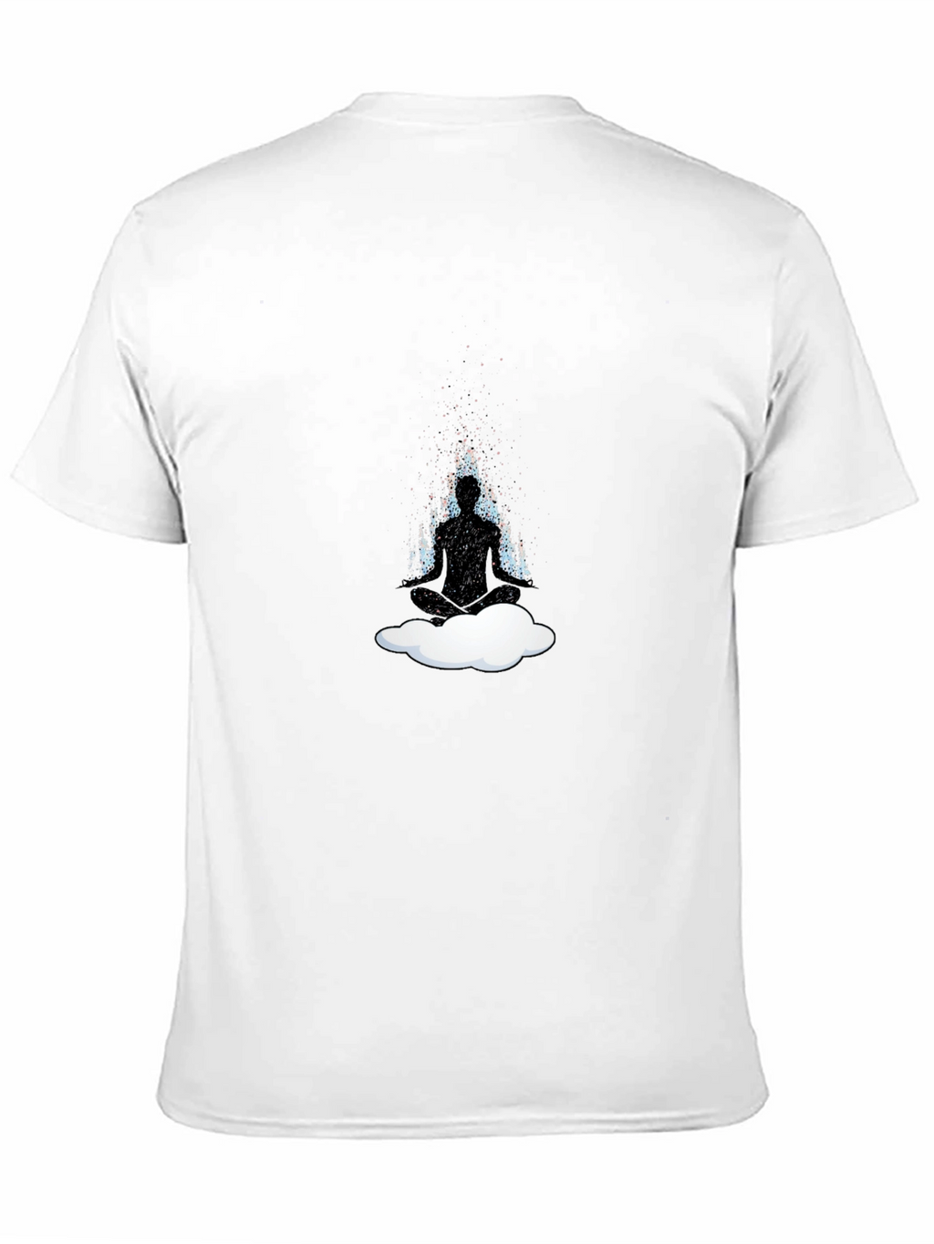 Zen Cloud Meditation T-Shirt - Relaxed Fit