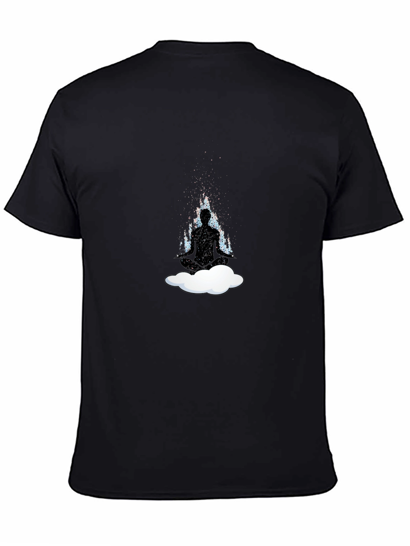 Zen Cloud Meditation T-Shirt - Relaxed Fit