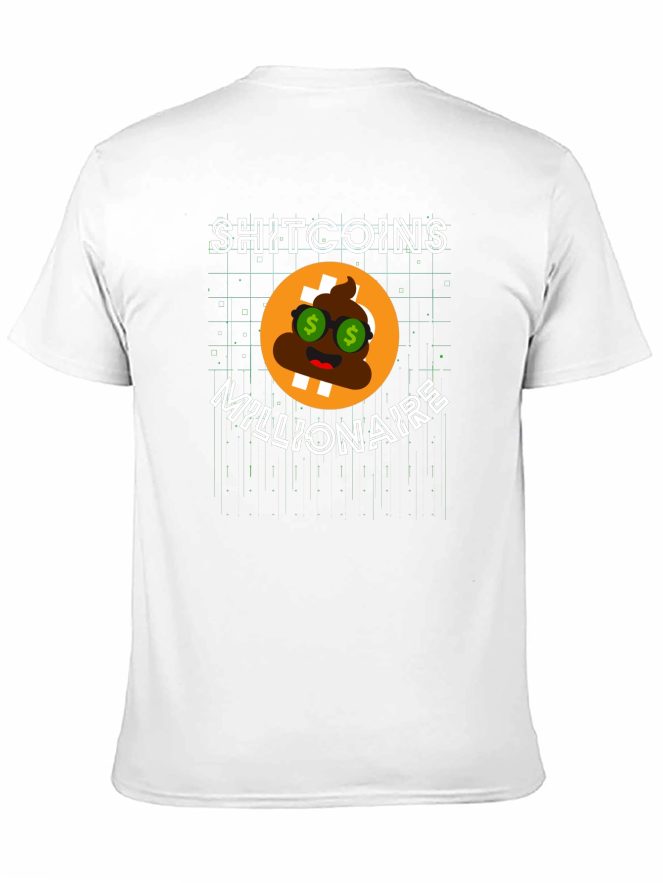 Shitcoins Millionaire Black T-Shirt