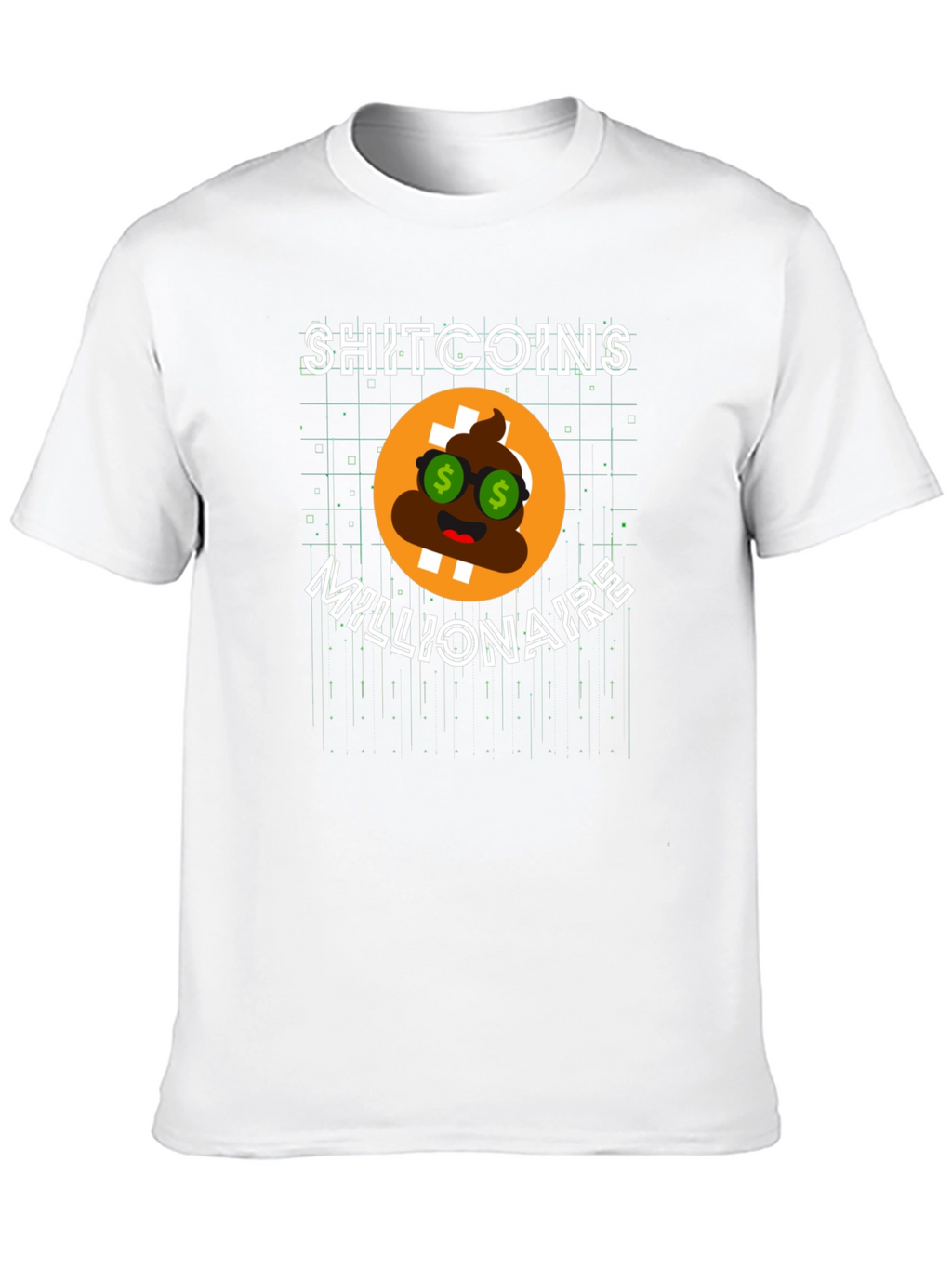 Shitcoins Millionaire Black T-Shirt