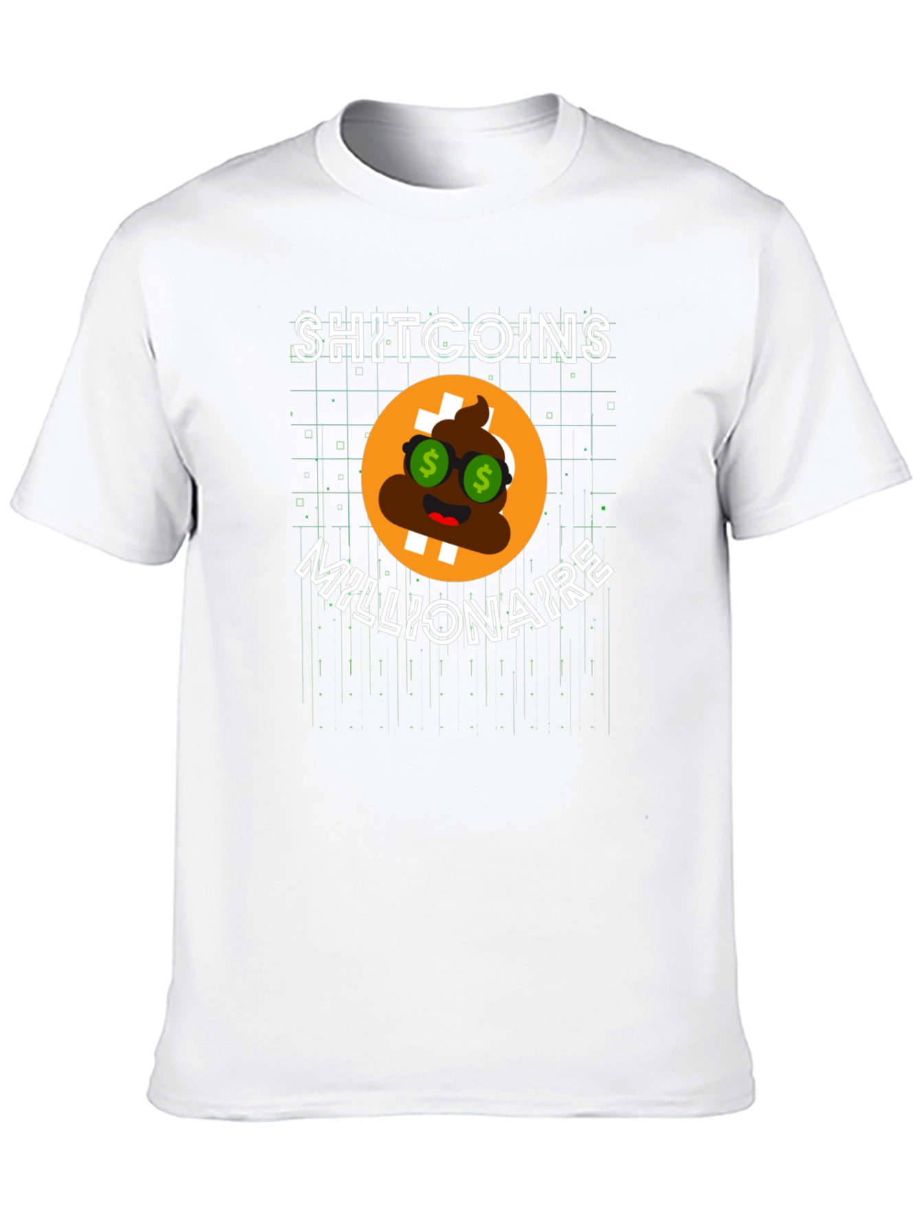 Shitcoins Millionaire Black T-Shirt