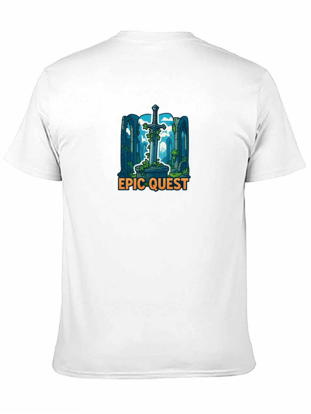 Epic Quest Sword Graphic T-Shirt