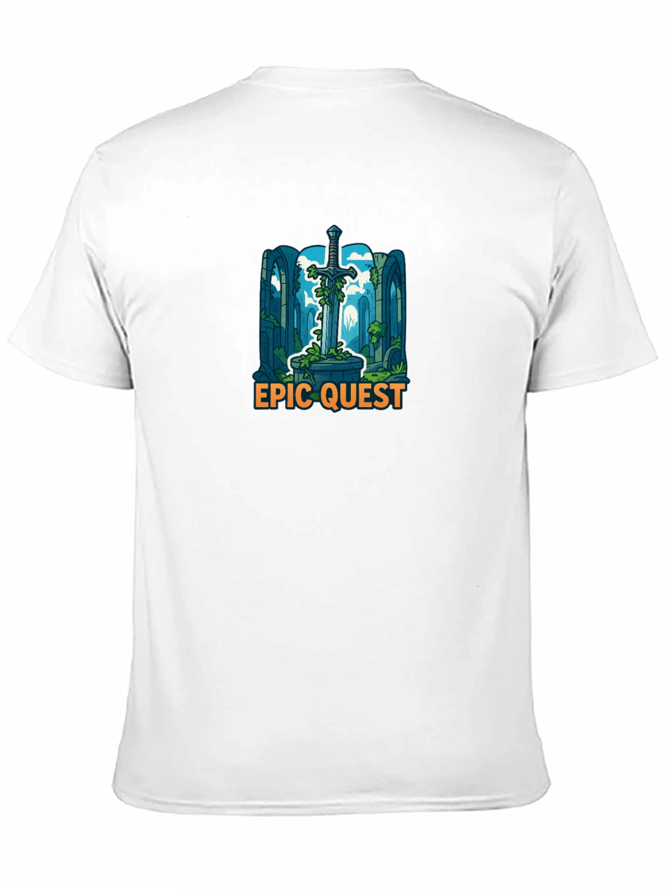 Epic Quest Sword Graphic T-Shirt