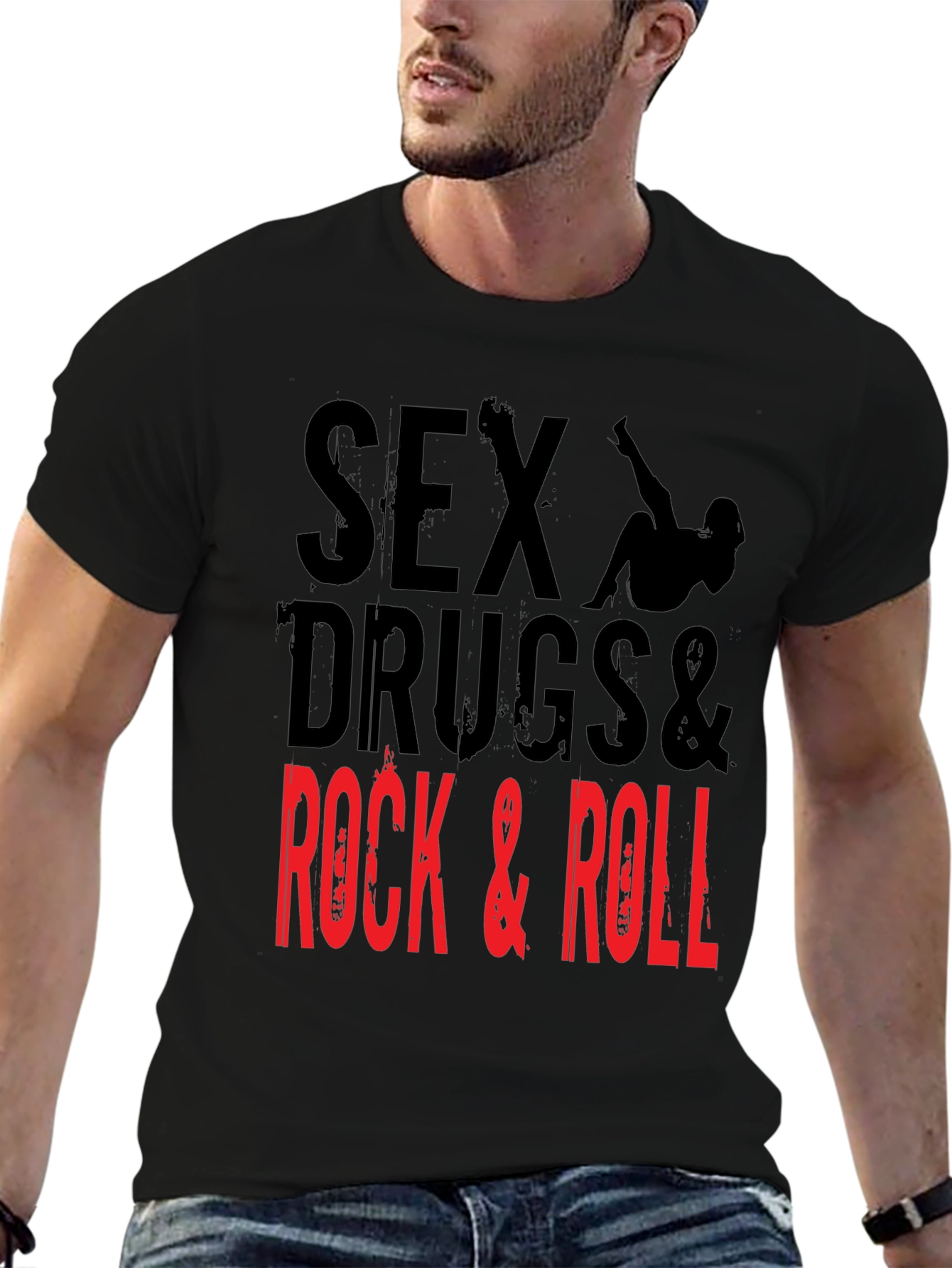 Sex Drugs & Rock Roll Graphic Tee
