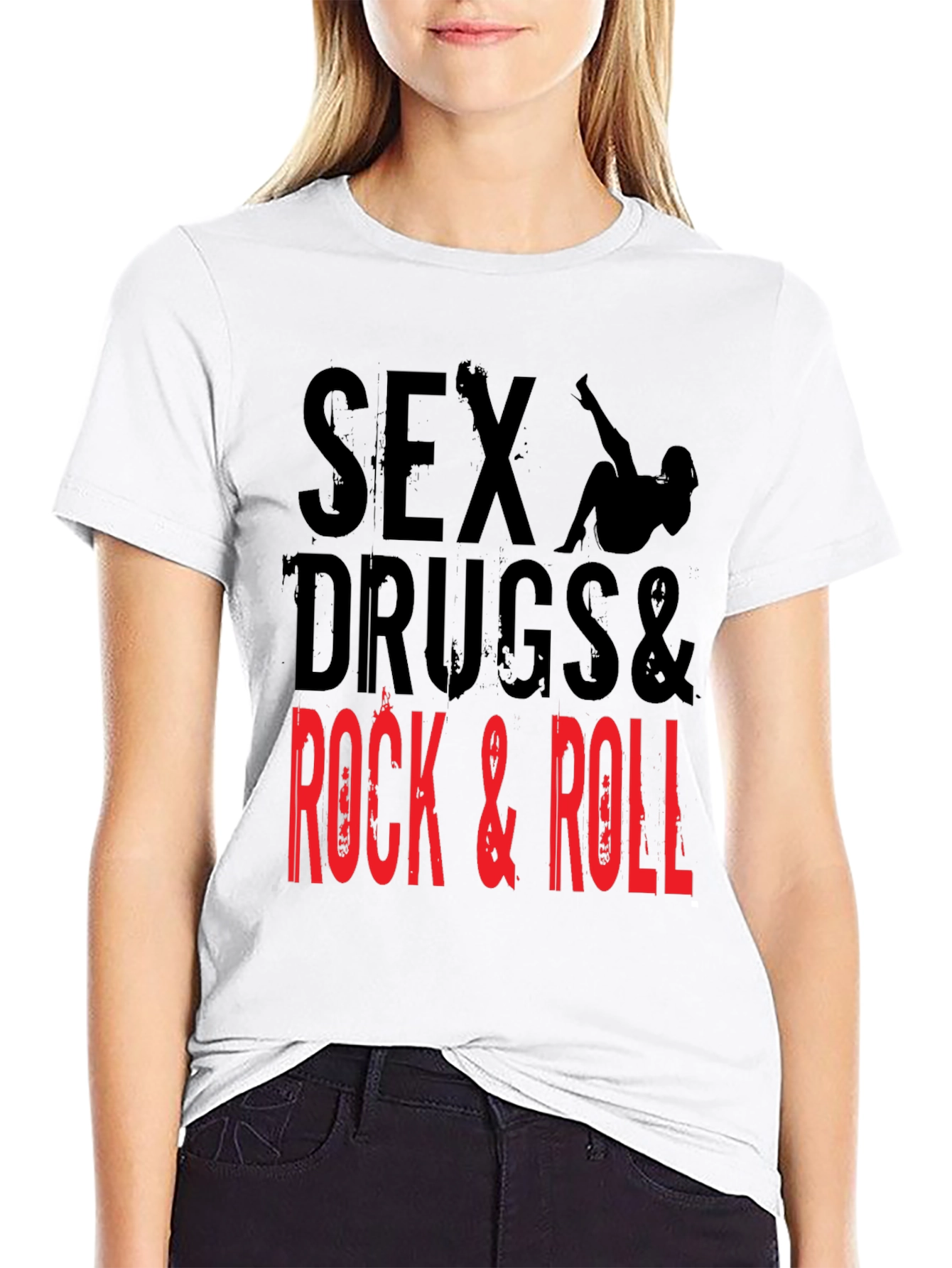 Sex Drugs & Rock Roll Graphic Tee