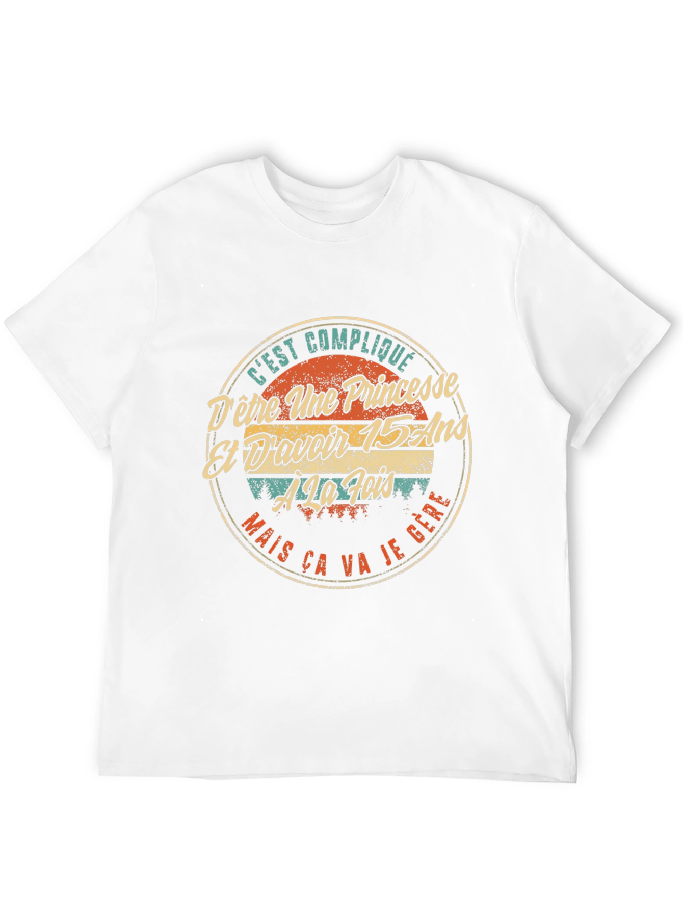 Princess 15th Birthday T-Shirt - Complicated Princess