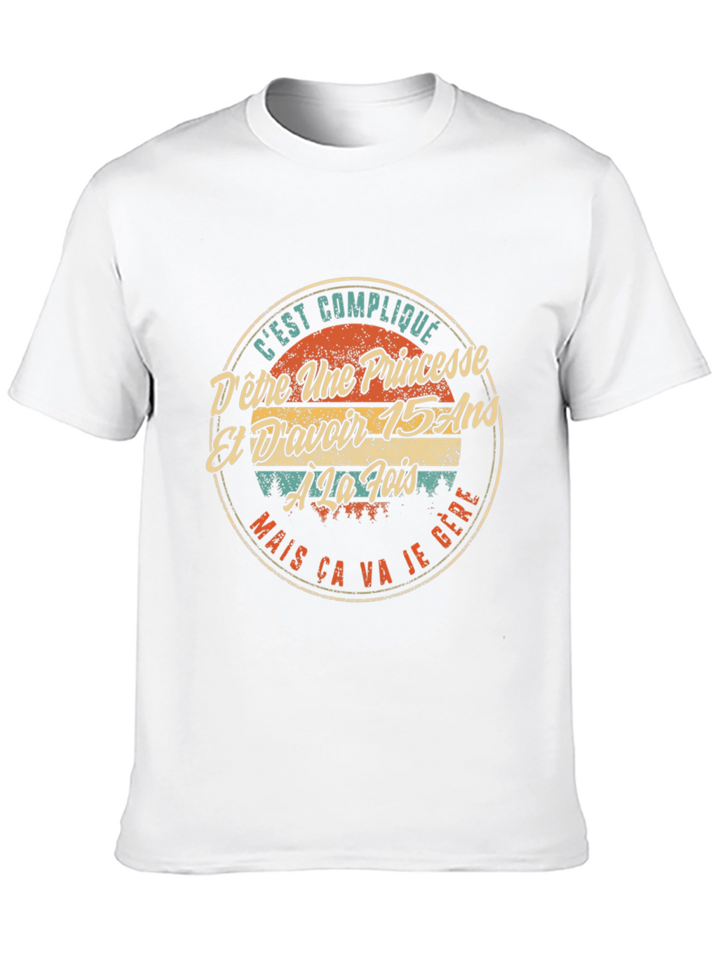 Princess 15th Birthday T-Shirt - Complicated Princess