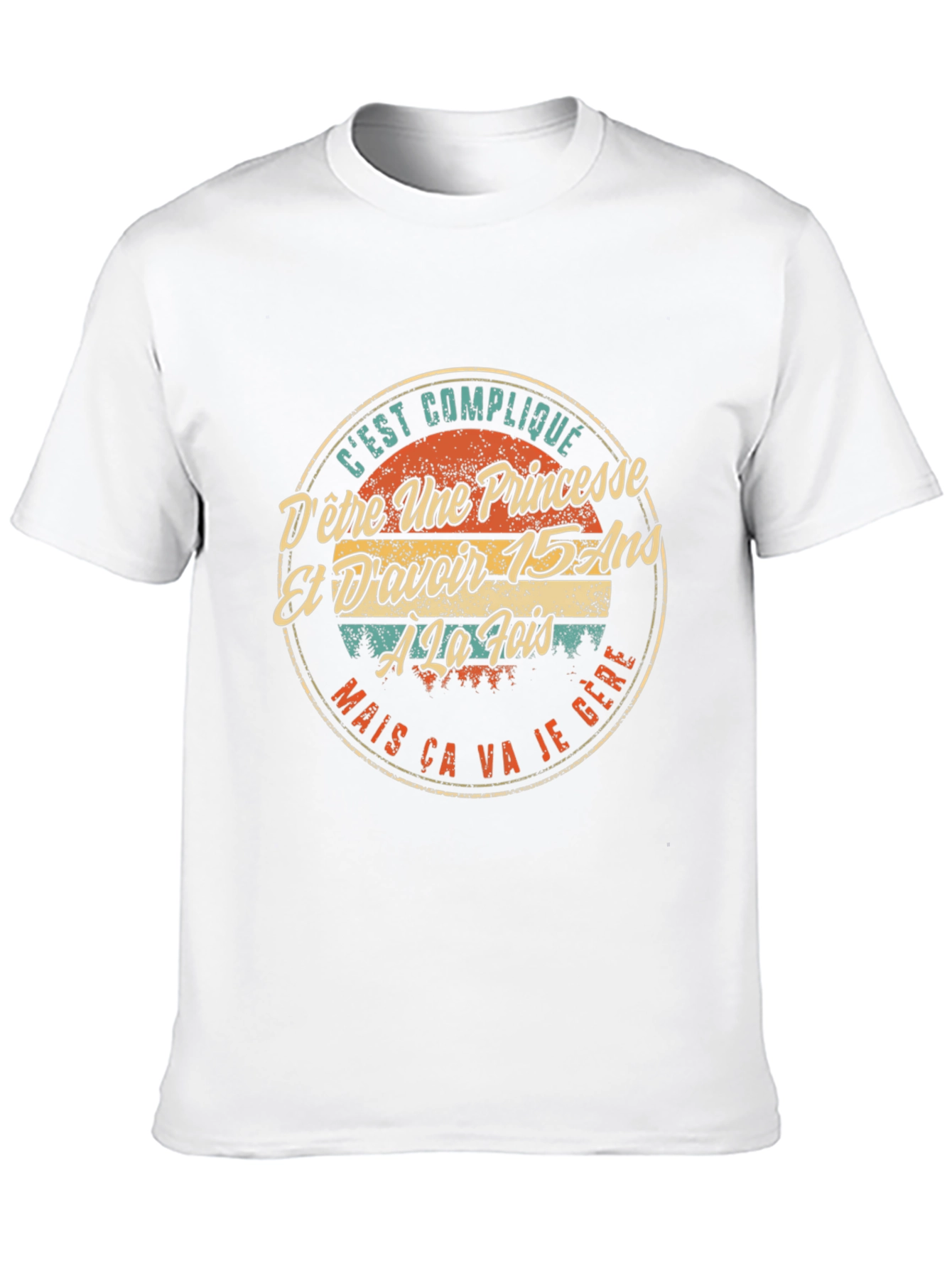 Princess 15th Birthday T-Shirt - Complicated Princess
