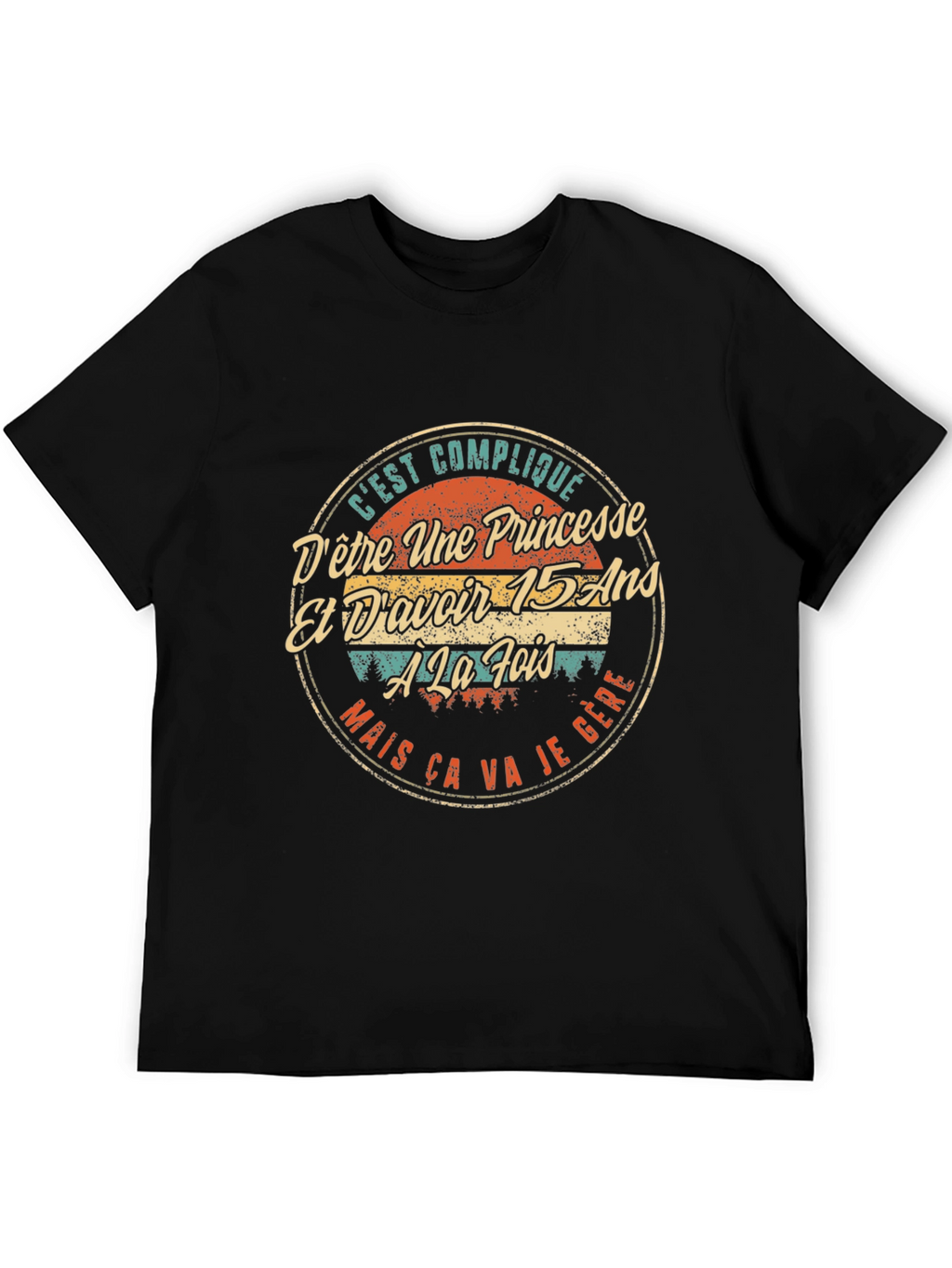 Princess 15th Birthday T-Shirt - Complicated Princess