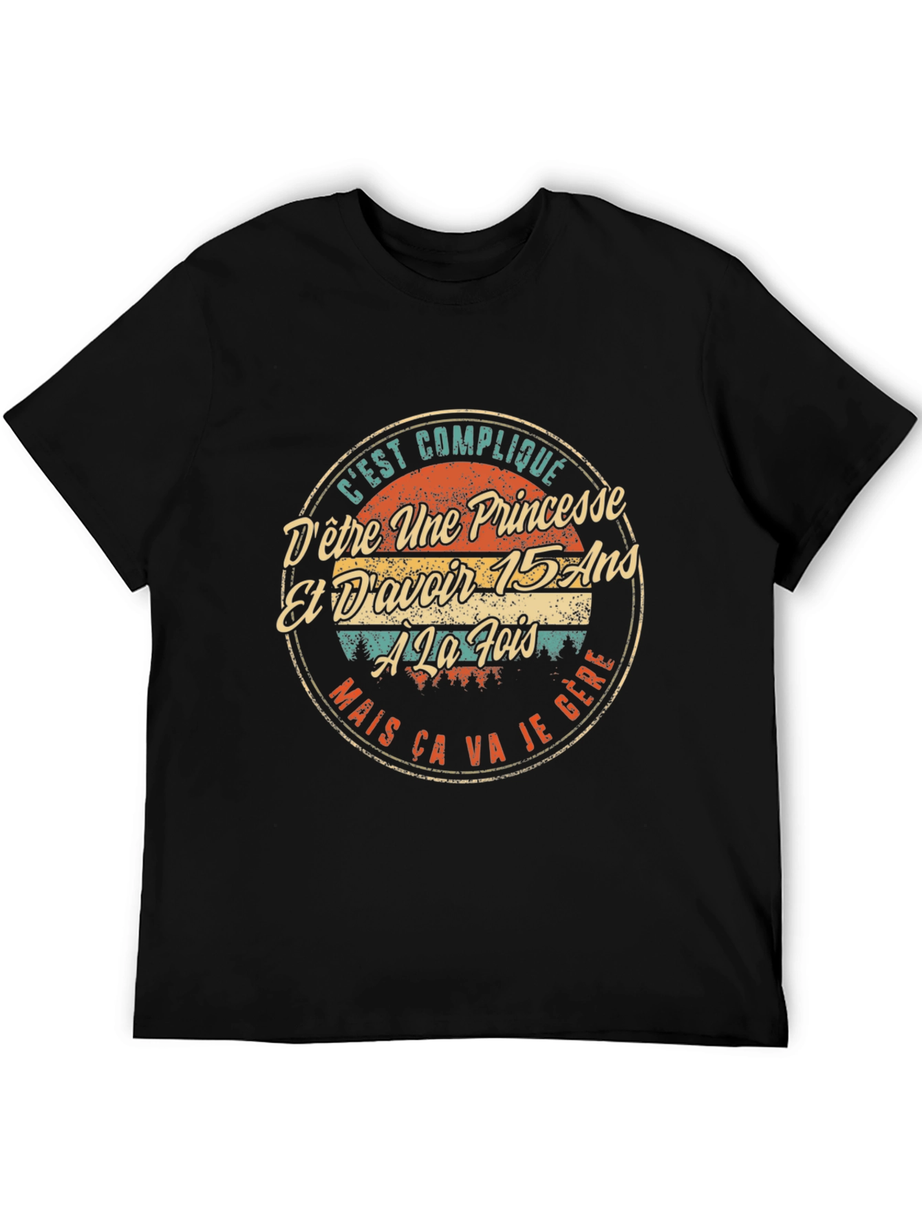 Princess 15th Birthday T-Shirt - Complicated Princess