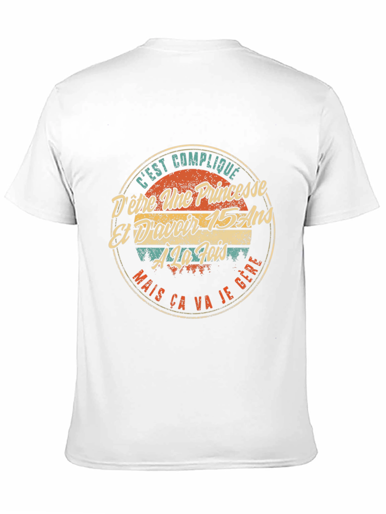 Princess 15th Birthday T-Shirt - Complicated Princess