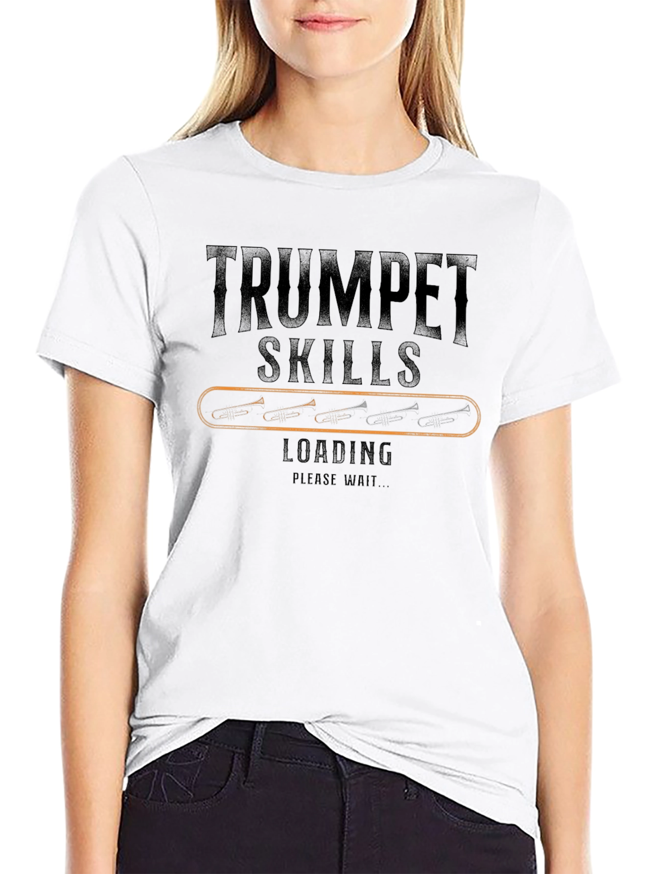 Trumpet Skills Loading Graphic Tee