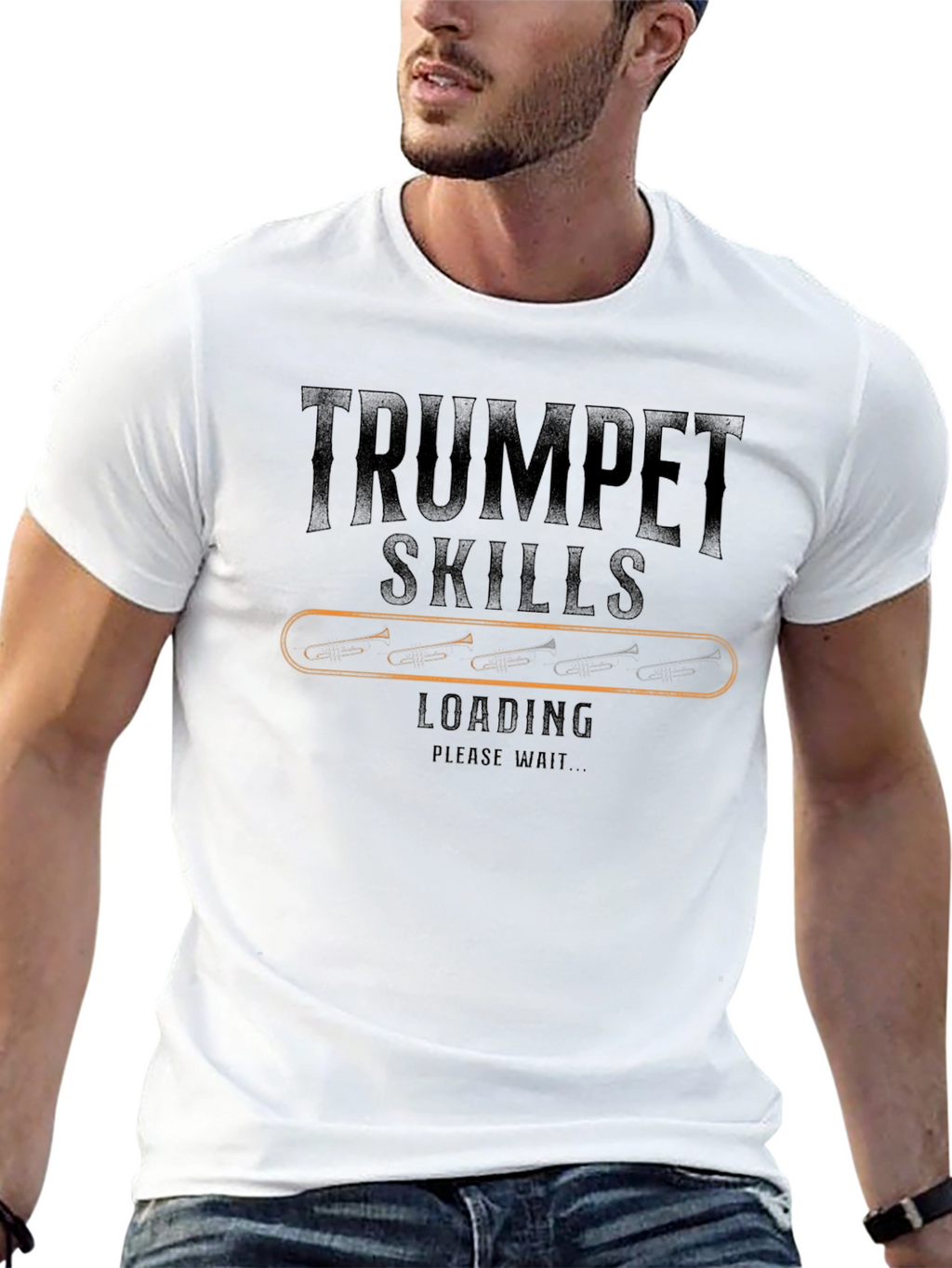 Trumpet Skills Loading Graphic Tee