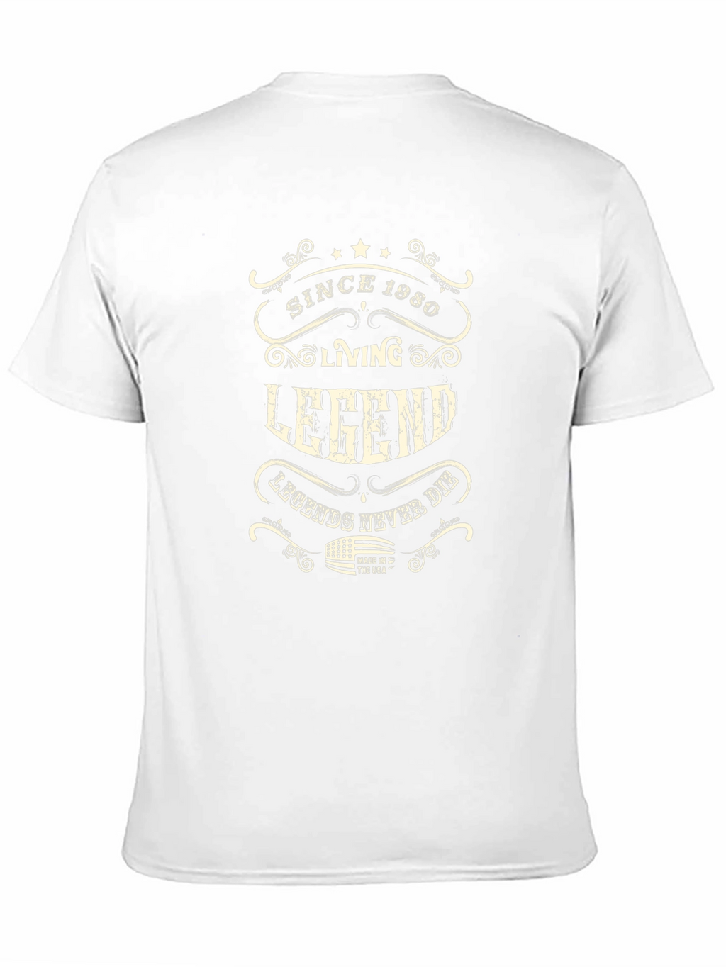 Since 1980 Living Legend Black T-Shirt