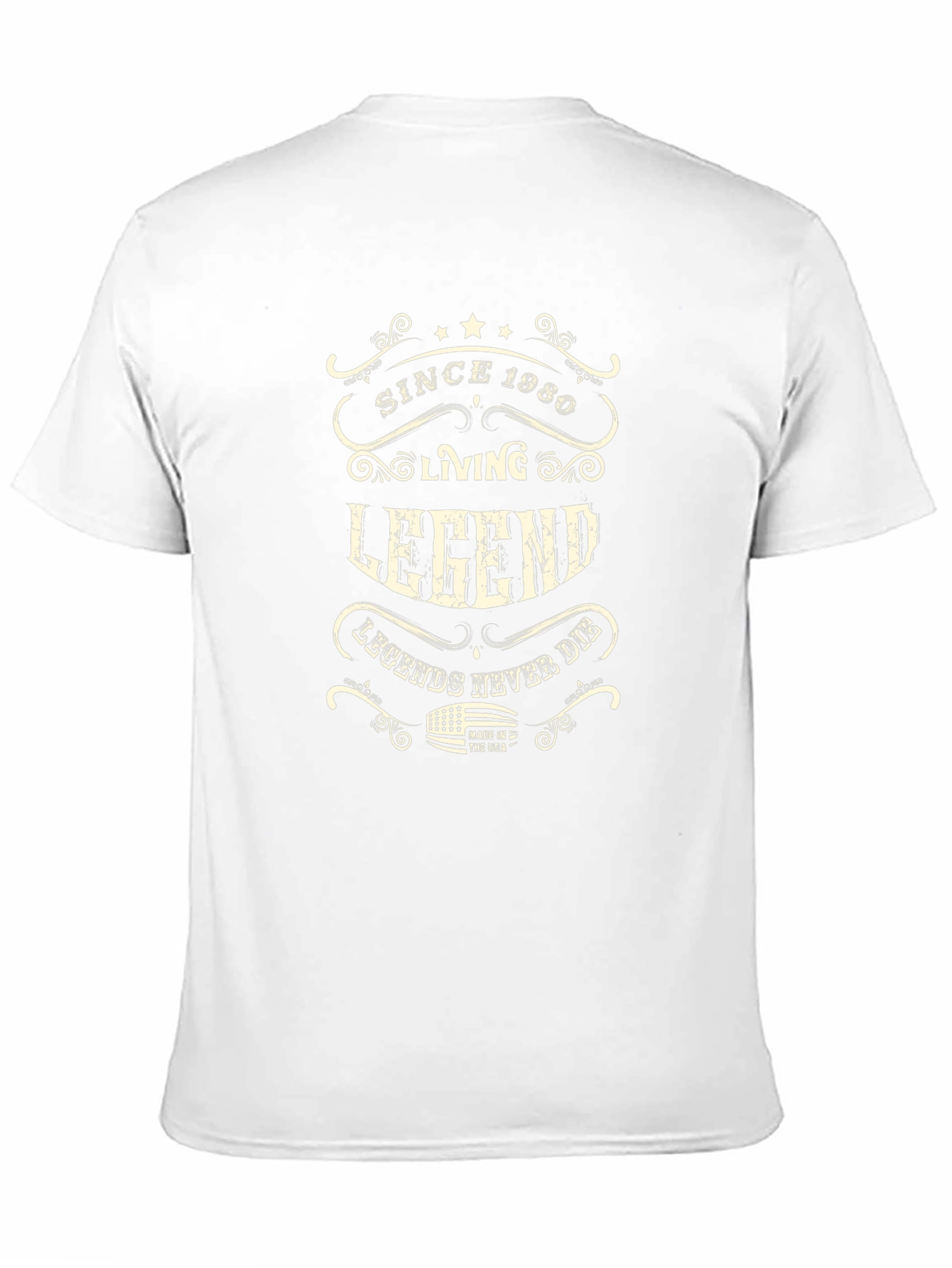 Since 1980 Living Legend Black T-Shirt
