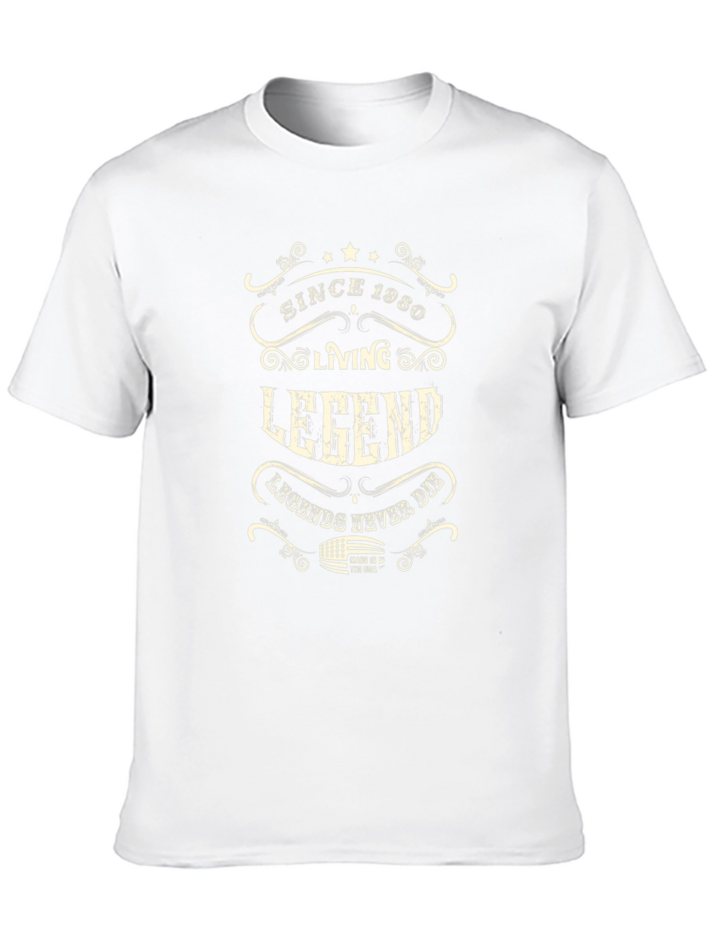 Since 1980 Living Legend Black T-Shirt